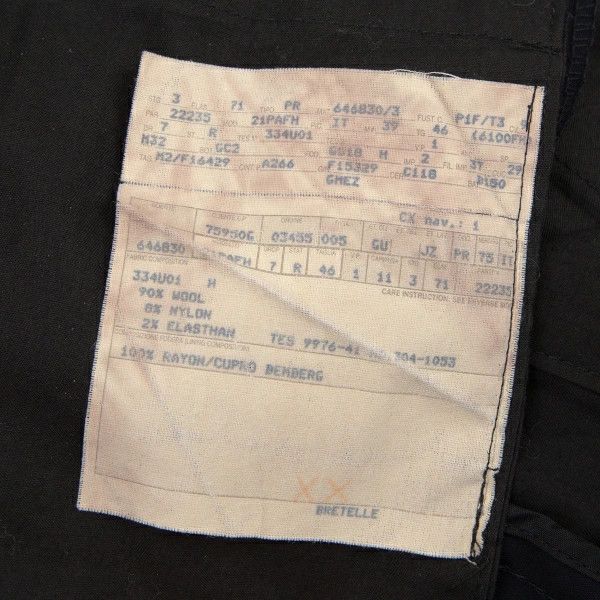 Gucci Stretch Wool Change Pocket Suit in Navy, Size 46 Size US S / EU 44-46 / 1 - 20 Thumbnail