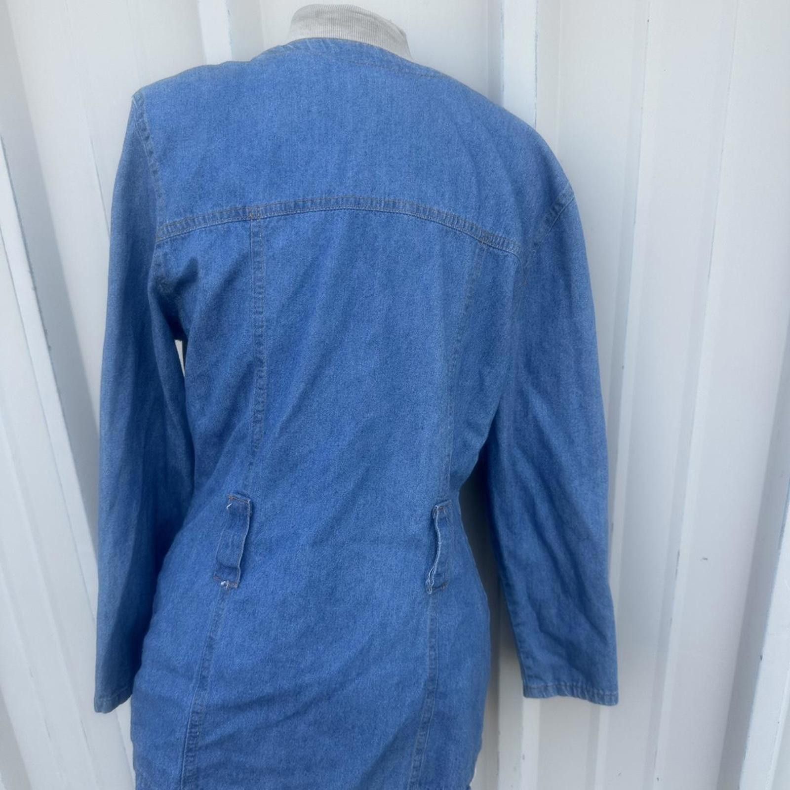 Other Vintage denim blouse small Size S / US 4 / IT 40 - 6 Thumbnail