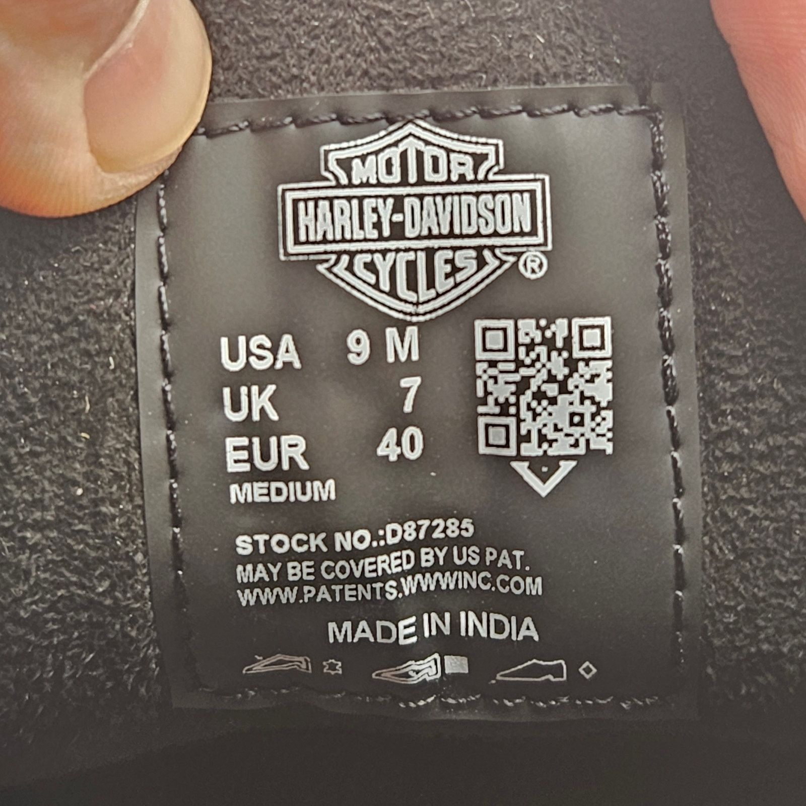 Harley Davidson HARLEY DAVIDSON WOMEN'S 9 TRESSLER 120TH BLACK MOTORCYCLE Size US 9 / IT 39 - 9 Thumbnail