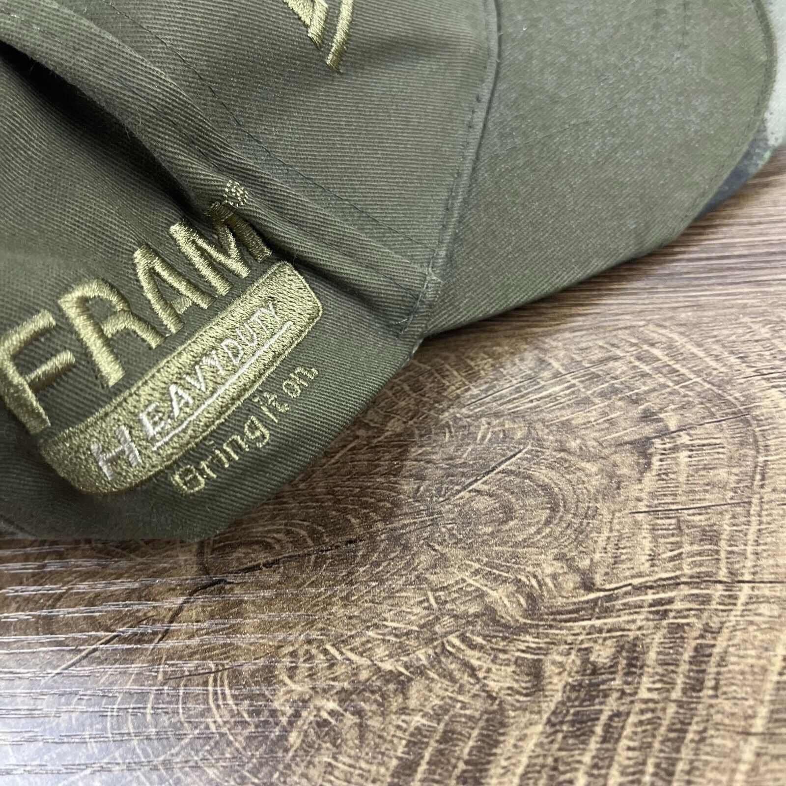 Other FRAM Fleet Pride Hat Fleet FRAM Hat Green Hat Adjustable Hat Size ONE SIZE - 11 Thumbnail