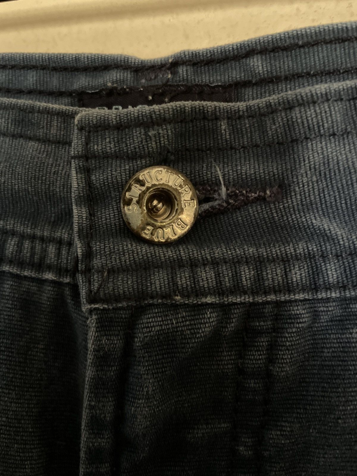Structure × Vintage Original Structure Original Workwear denim canvas shorts 36 Size US 36 / EU 52 - 4 Thumbnail