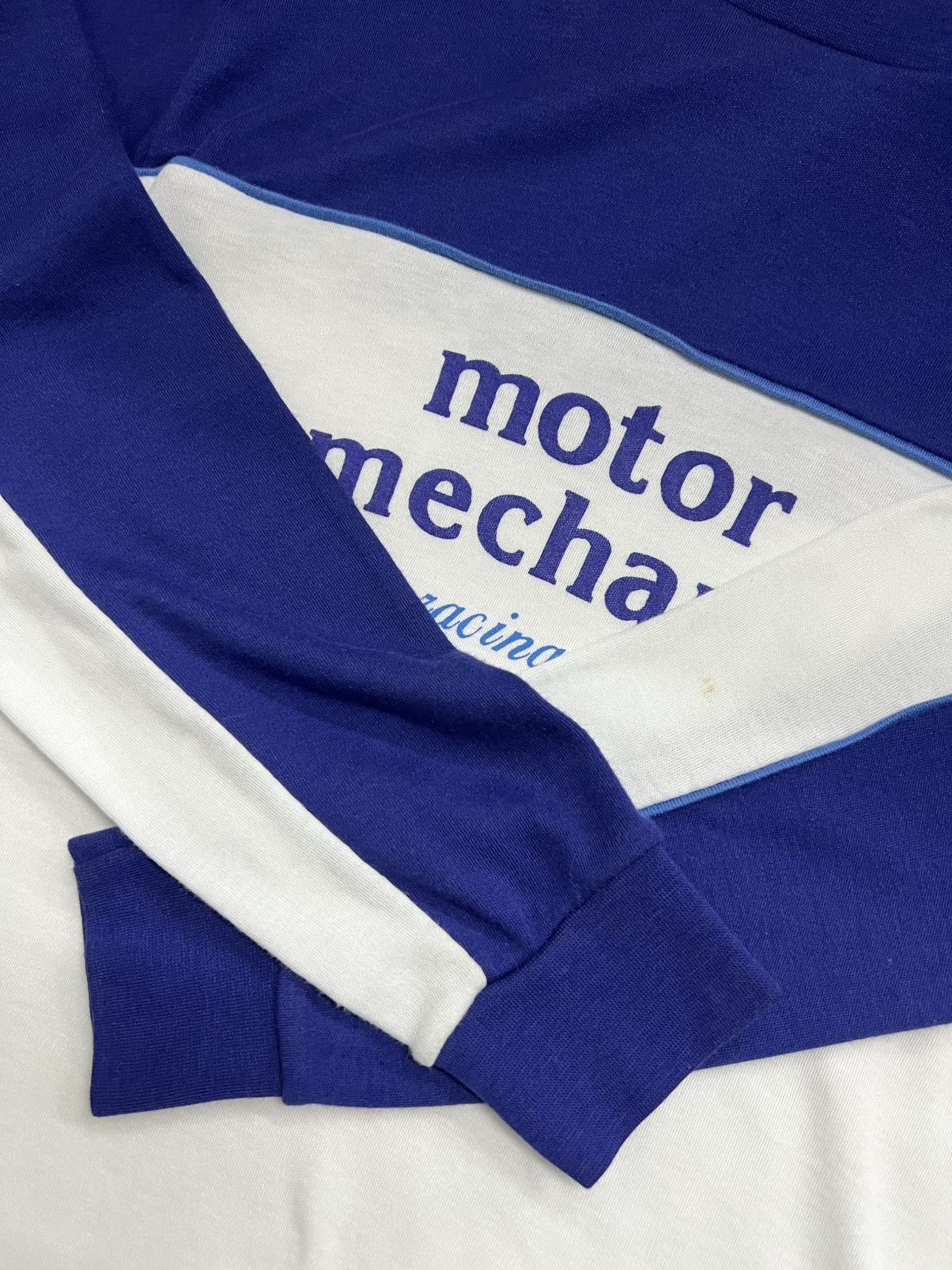 Vintage 80s Vintage Motorcycle Mechanic Racing Club Long Sleeve Size US S / EU 44-46 / 1 - 6 Thumbnail