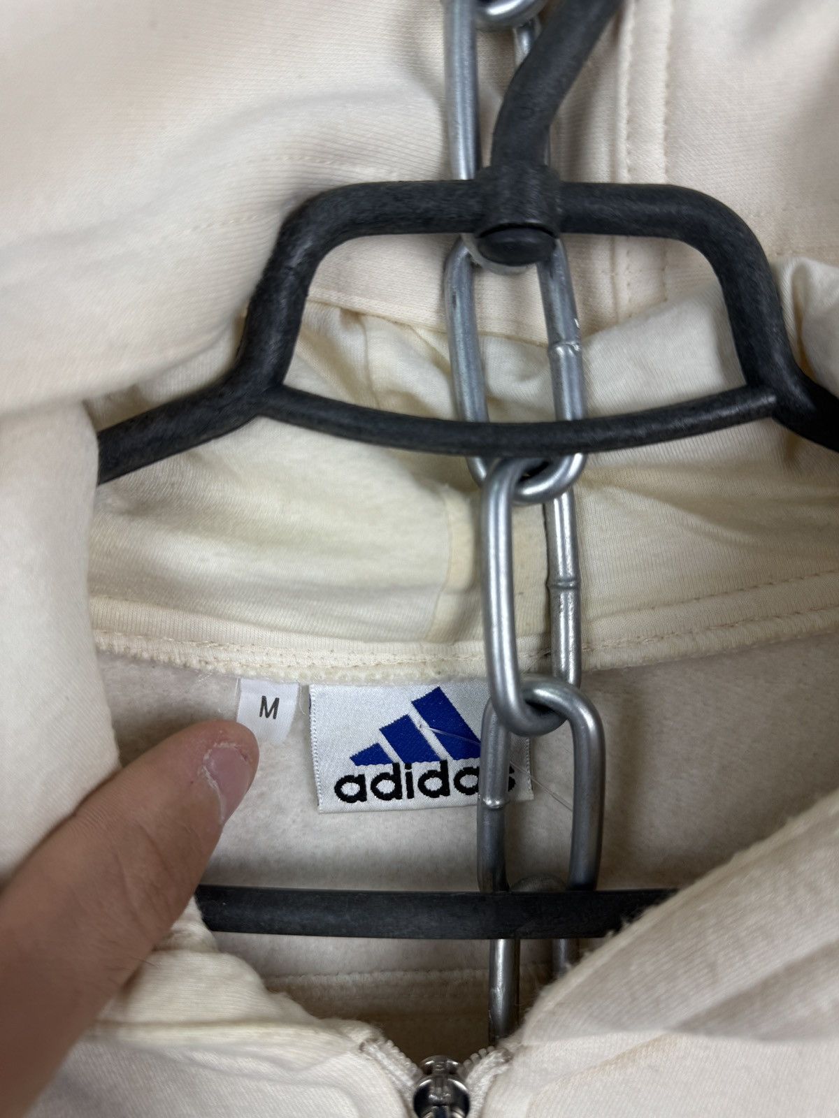 Adidas × Vintage Mens Vintage Adidas Zip Hoodie equipment jacket rare y2k Size US M / EU 48-50 / 2 - 6 Thumbnail