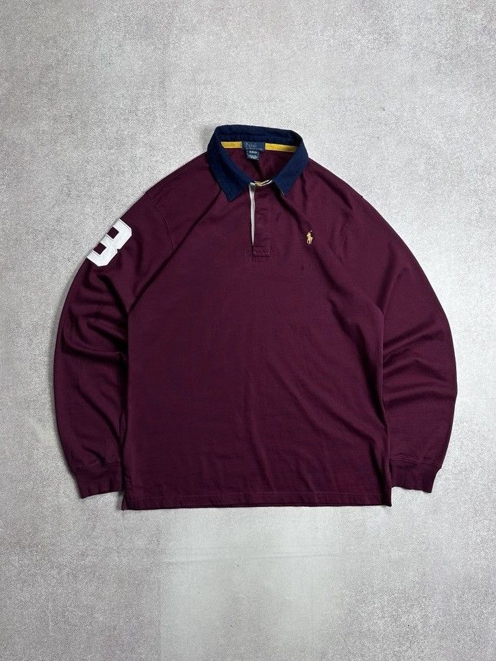 Polo Ralph Lauren Vintage Polo Ralph Lauren 3 Rugby Boxy Shirt M Size US M / EU 48-50 / 2 - 1 Thumbnail