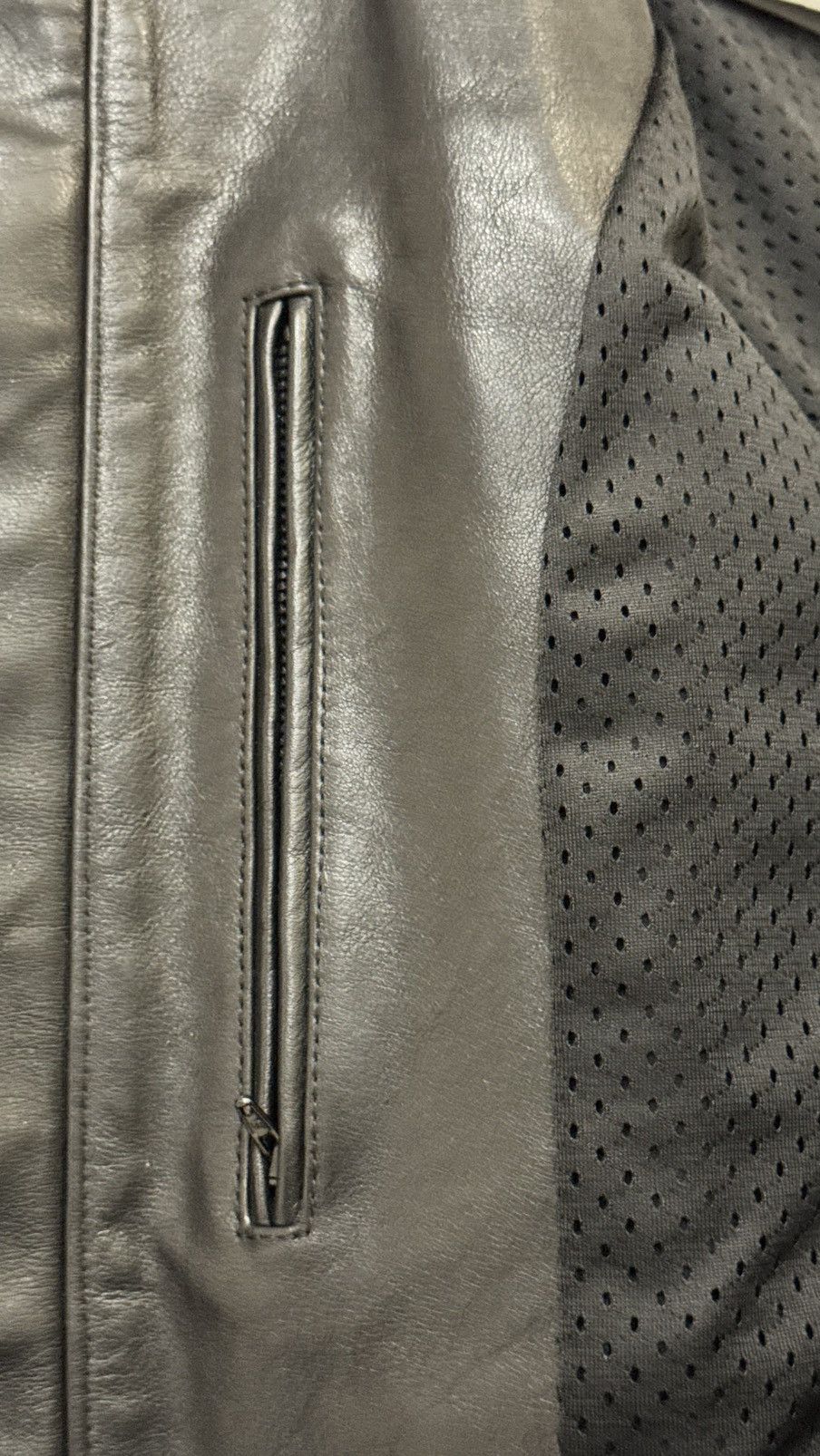 Balenciaga Balenciaga SS23 Mudshow Leather Biker Jacket Size US S / EU 44-46 / 1 - 24 Thumbnail