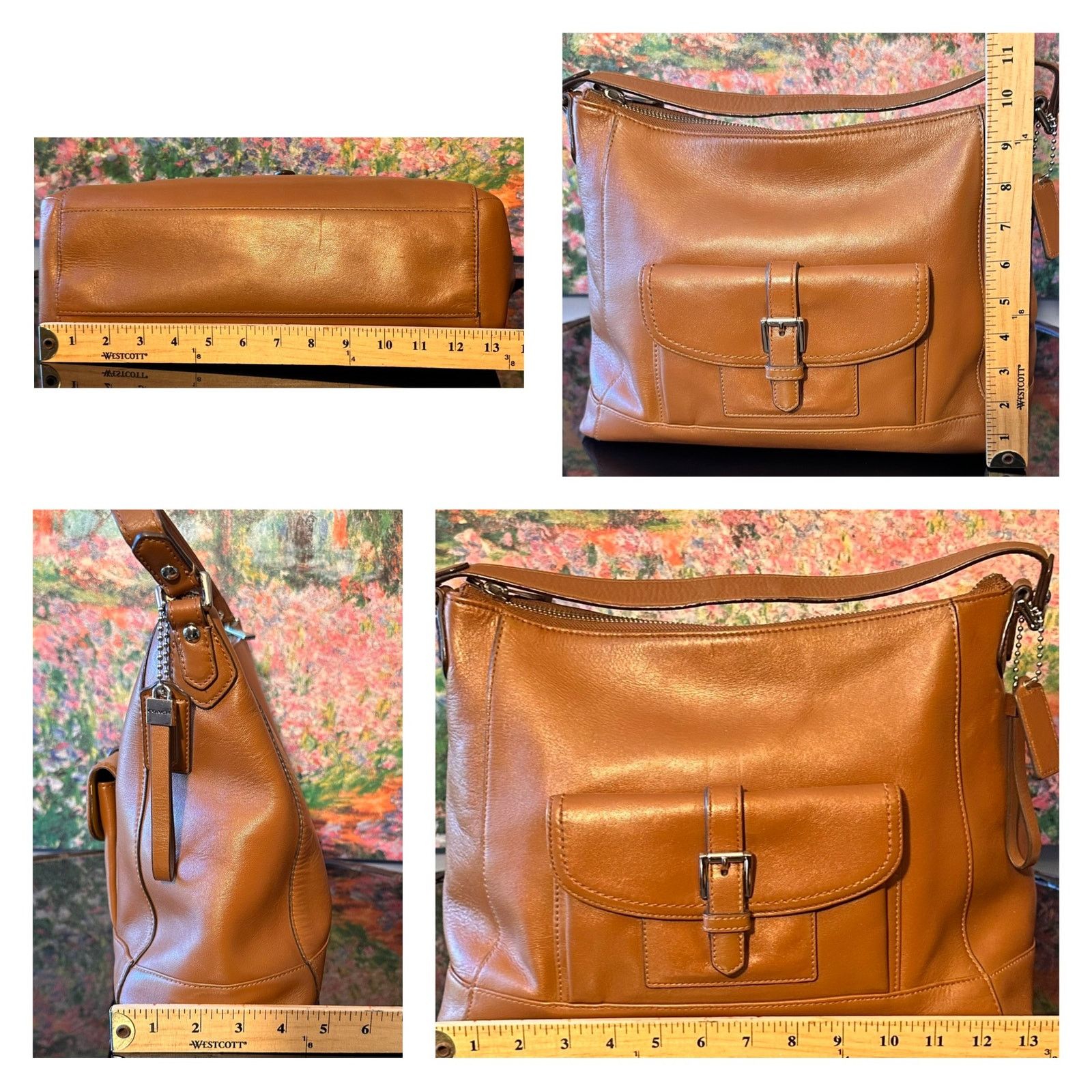 Coach EUC Coach F29881 Charlie Leather Hobo Bag British Tan Grailed