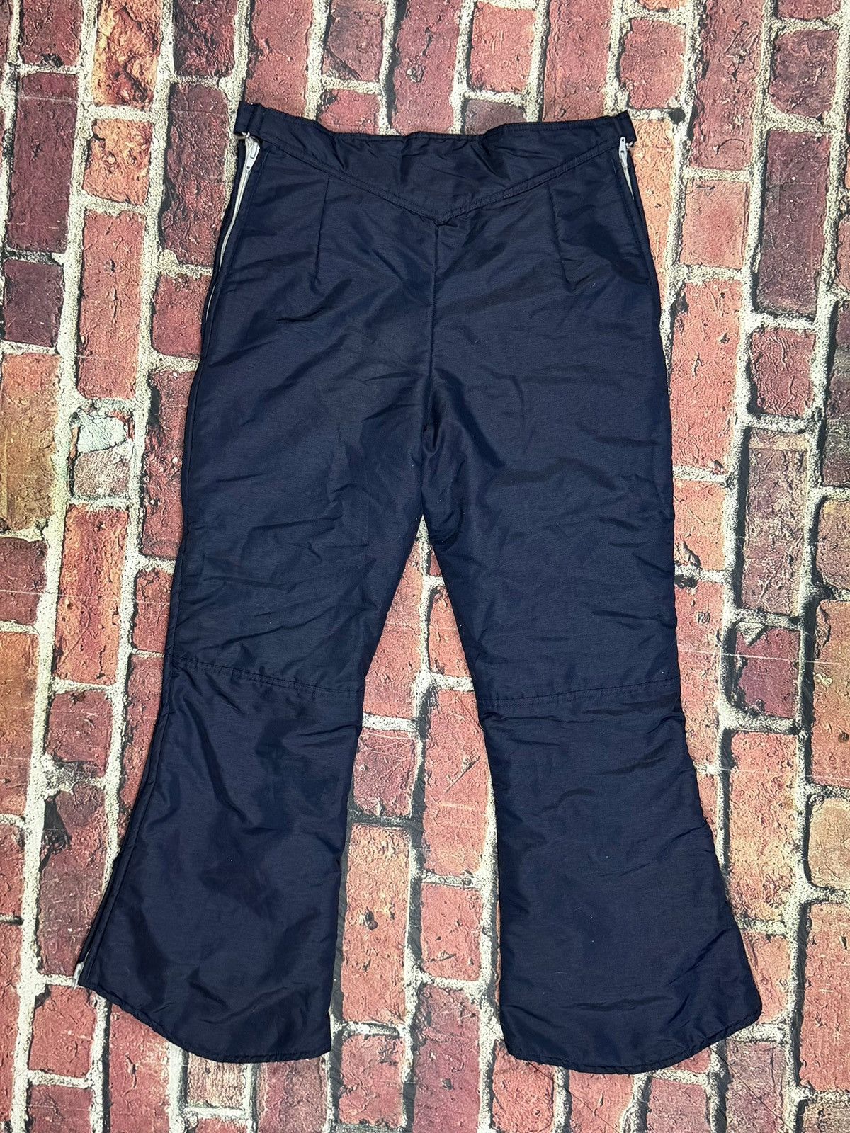 Eddie Bauer Vintage Goose Down Eddie Bauer Ski Pants Flared Snow 80s Size US 37 - 2 Thumbnail