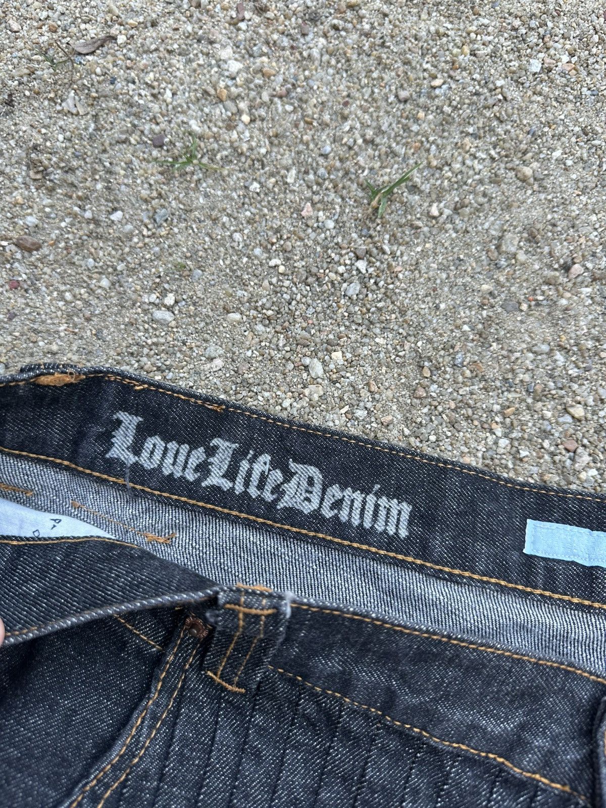 Japanese Brand AZZURÉ Love Life Denim Baggy Size US 42 / EU 58 - 9 Thumbnail