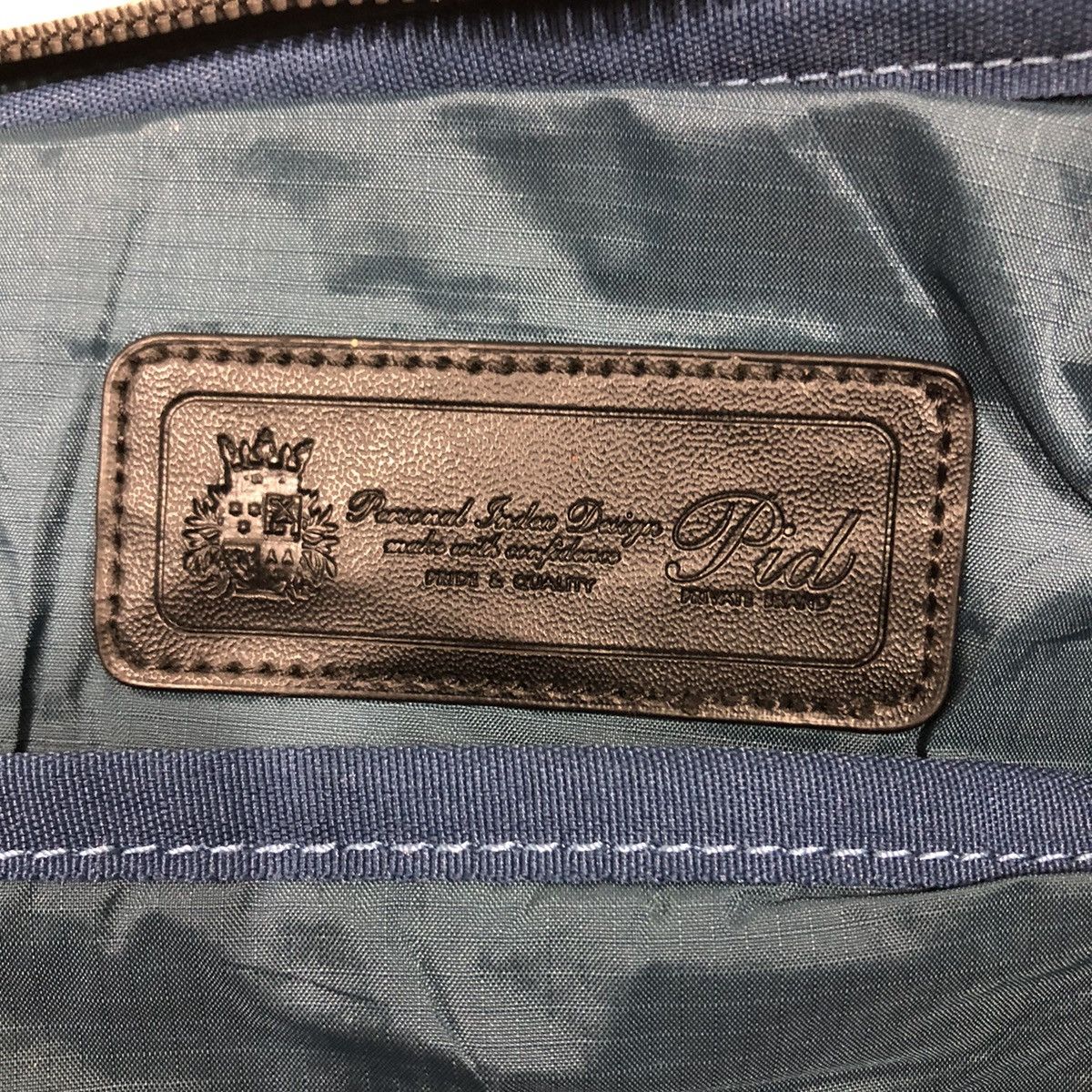 Japanese Brand 📌Rich Black Vintage Multi Use Back Pack Cordura Fabric Size ONE SIZE - 21 Thumbnail