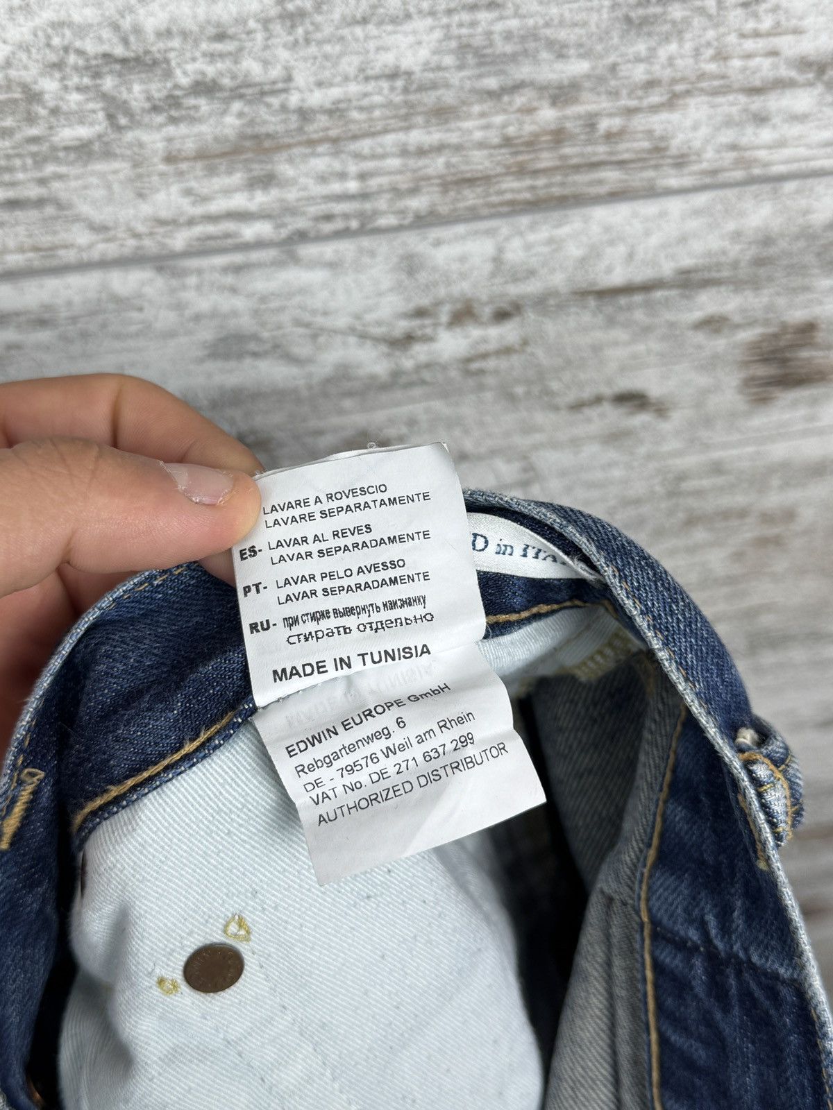 Edwin Mens Vintage Edwin Javanese denim jeans pants size 32/32 y2k Size US 32 / EU 48 - 18 Thumbnail