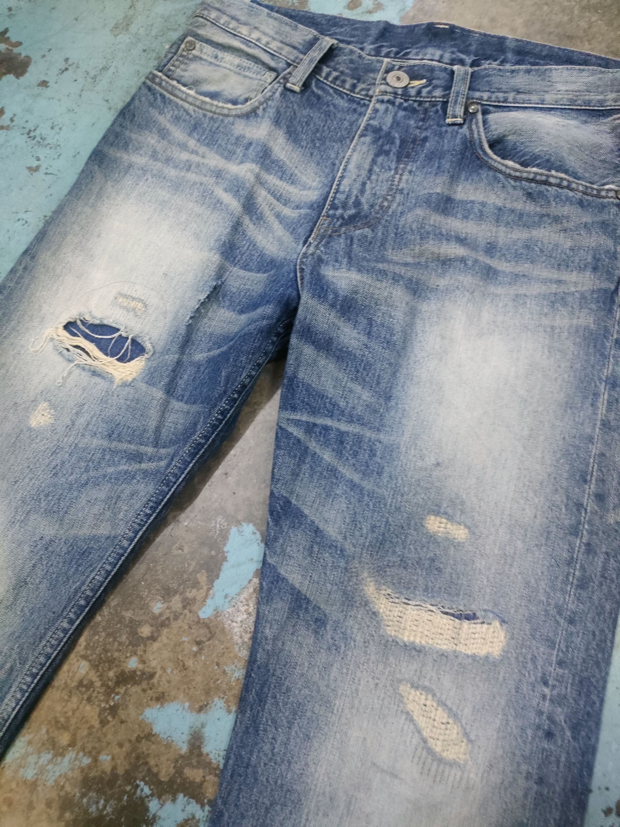 If Six Was Nine Tk MixPice Distressed Jeans Size US 32 / EU 48 - 9 Thumbnail