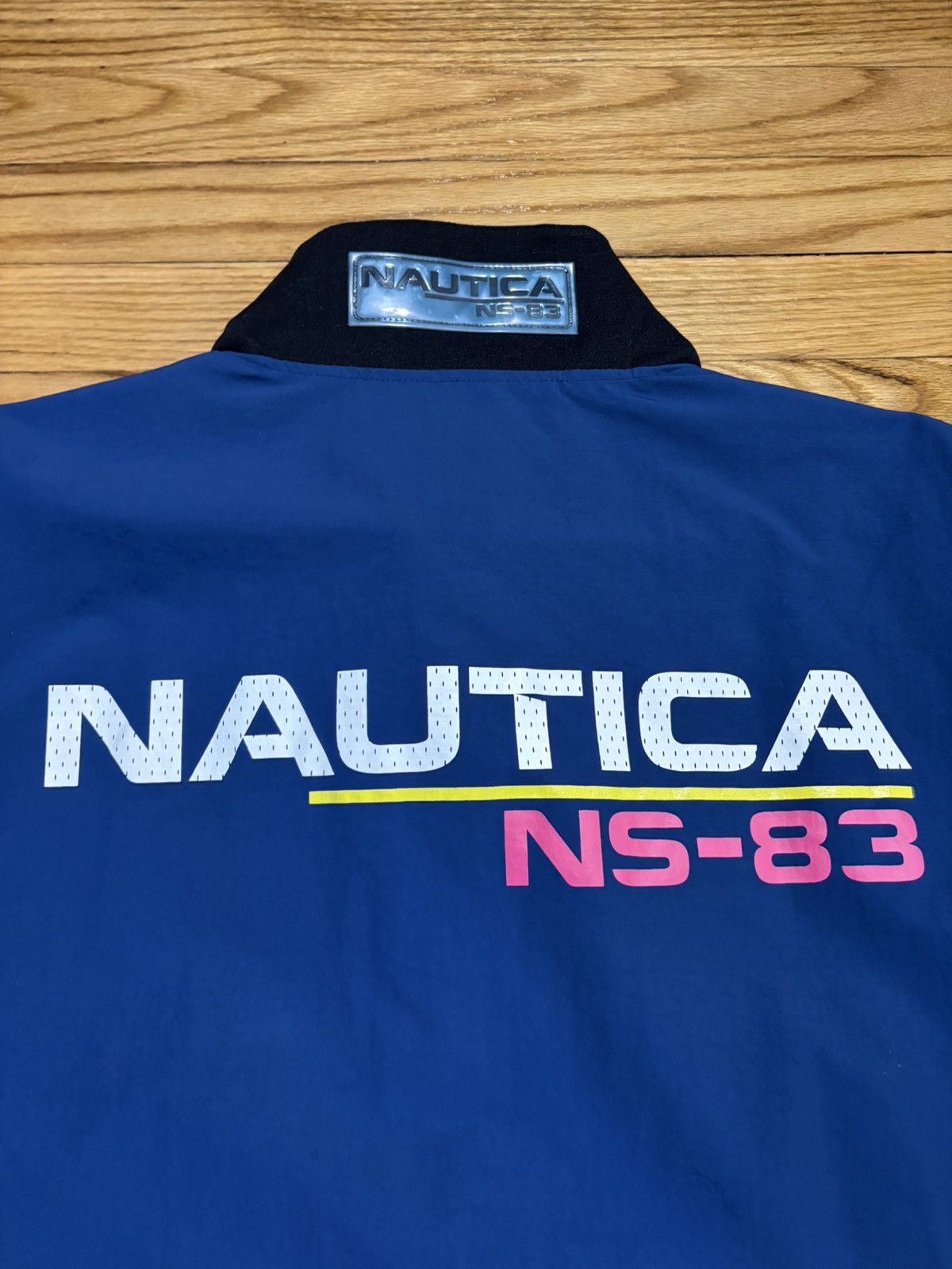 Nautica Nautica Mens Blue Colorblocked Logo Print 1/4 Zip sz M New! Size US M / EU 48-50 / 2 - 3 Thumbnail