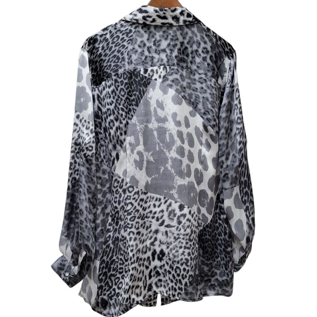 Other Chaus Women’s Long-Sleeves See-through Blouse Top Size XXL Size XL / US 12-14 / IT 48-50 - 2 Thumbnail