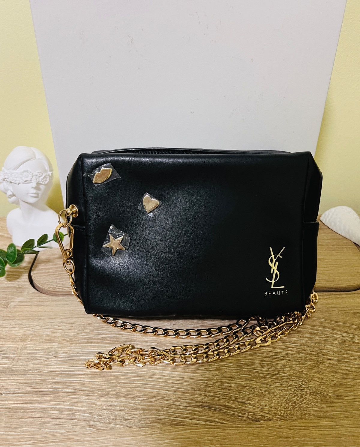 Yves Saint Laurent Yves Saint Laurent YSL cosmetic Bag Pouch clutch Crossbody Size ONE SIZE - 4 Thumbnail