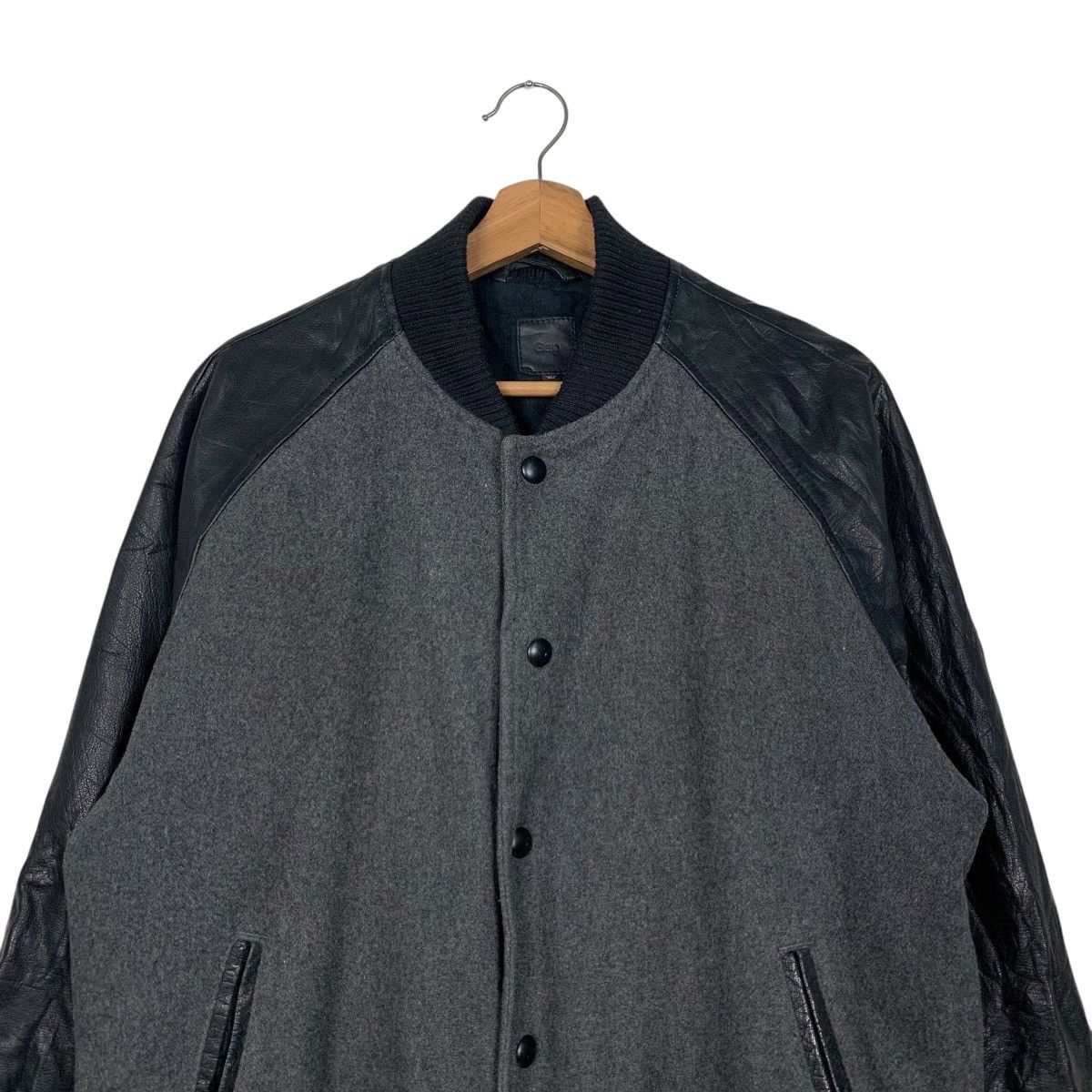 Gap Vintage GAP Wool Leather Varsity Jacket #2732-C123 Size US M / EU 48-50 / 2 - 2 Thumbnail