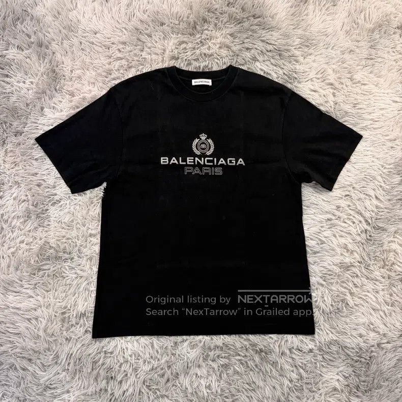 Balenciaga Balenciaga Crown wheat short-sleeve Size US S / EU 44-46 / 1 - 1 Thumbnail