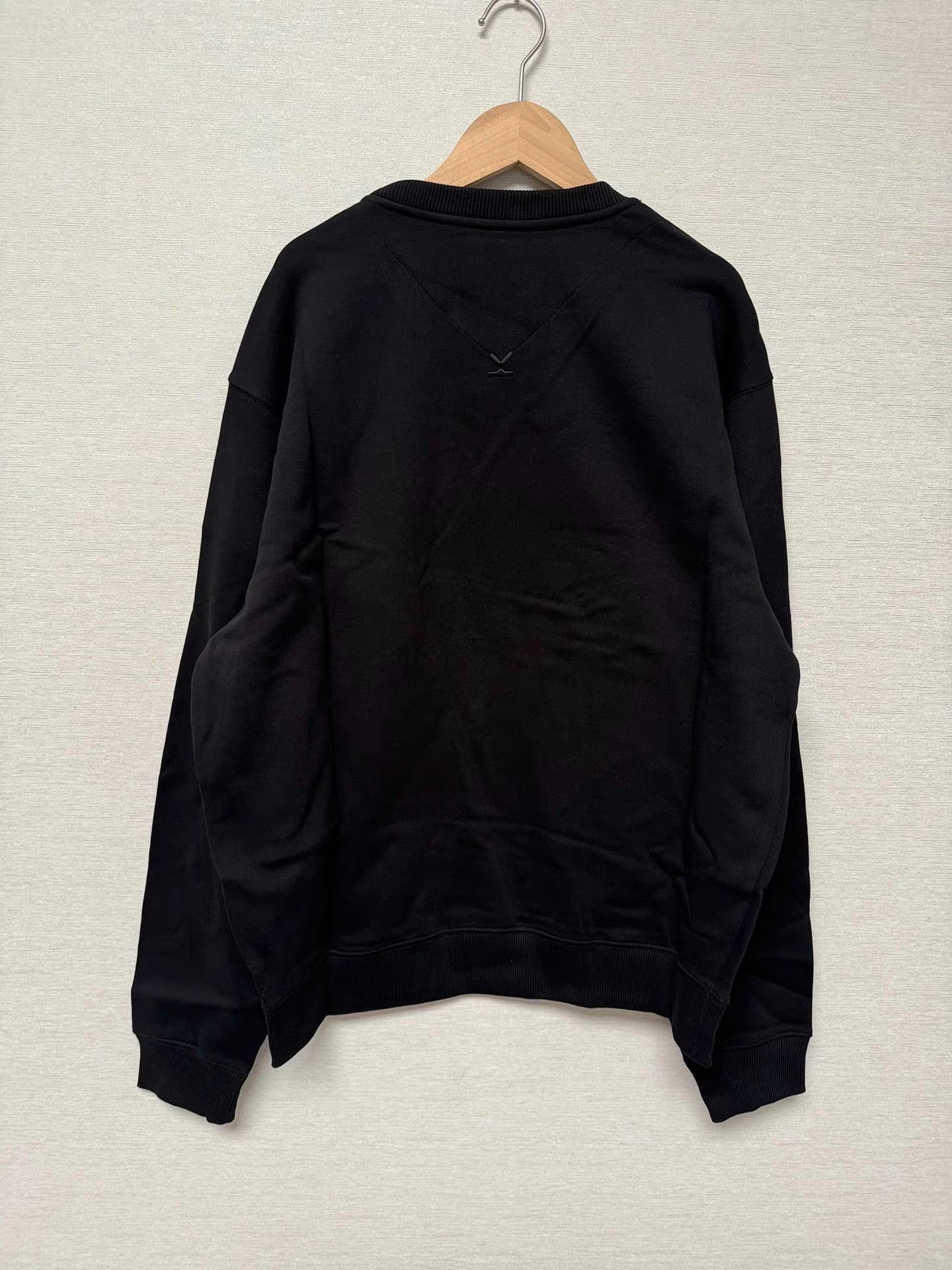 Kenzo Kenzo Black Crew Neck Sweatshirt K6 Size US L / EU 52-54 / 3 - 3 Thumbnail