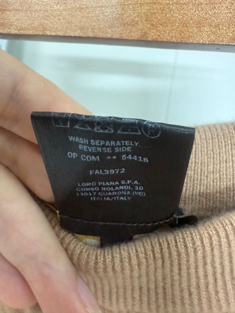 Loro Piana LORO PIANA Small cashmere wide leg pants Size 24" / US 00 / IT 34 - 8 Thumbnail