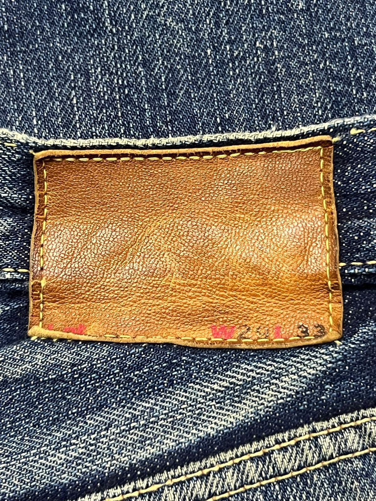 Japanese Brand Vintage Go west Yellow Division Selvedge Denim Japan Size US 29 - 15 Thumbnail