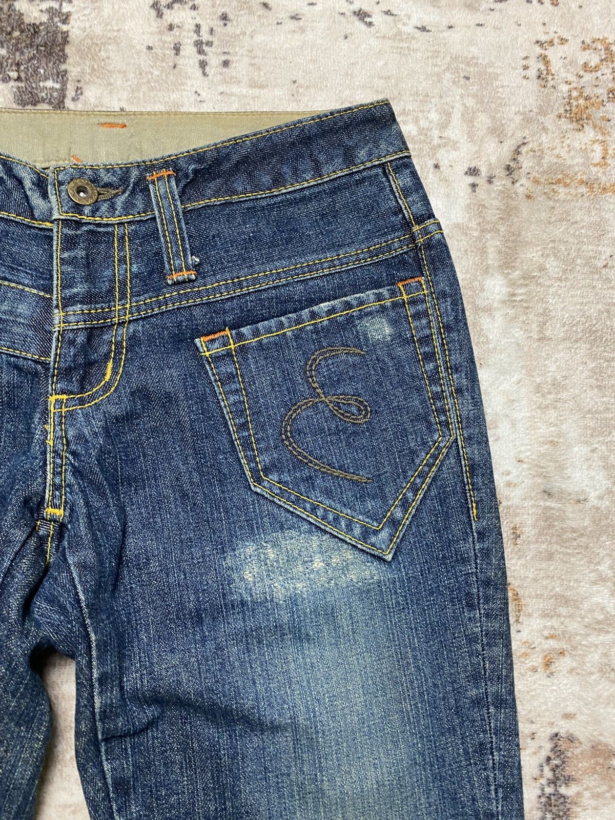 Hysteric Glamour Vintage Reverse Pocket Jeans Size US 30 / EU 46 - 6 Thumbnail