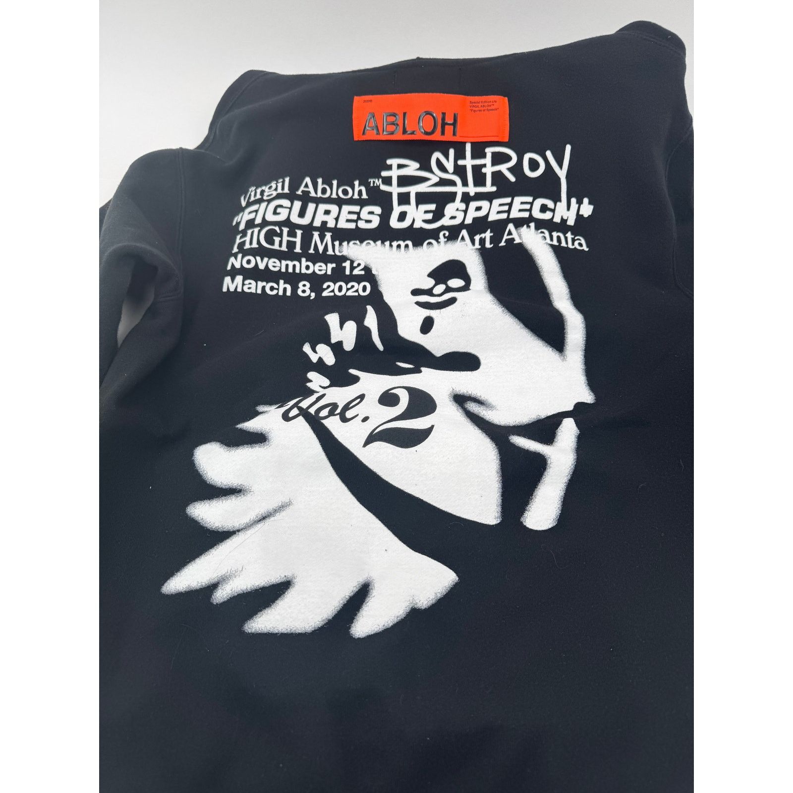 Virgil Abloh Virgil Abloh x Bstroy "Figures of Speech" Hoodie Size M Size US M / EU 48-50 / 2 - 6 Thumbnail