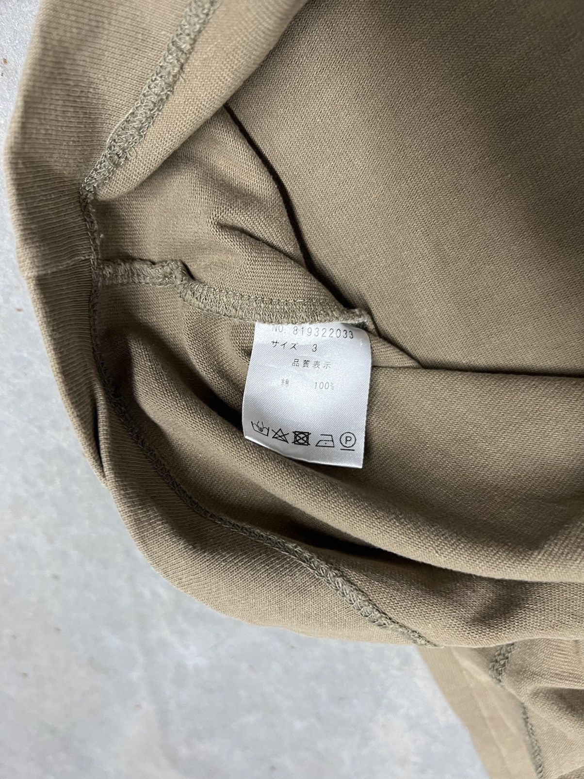 Japanese Brand Number Nine Big back Logo Scoop Tee Size US L / EU 52-54 / 3 - 3 Thumbnail