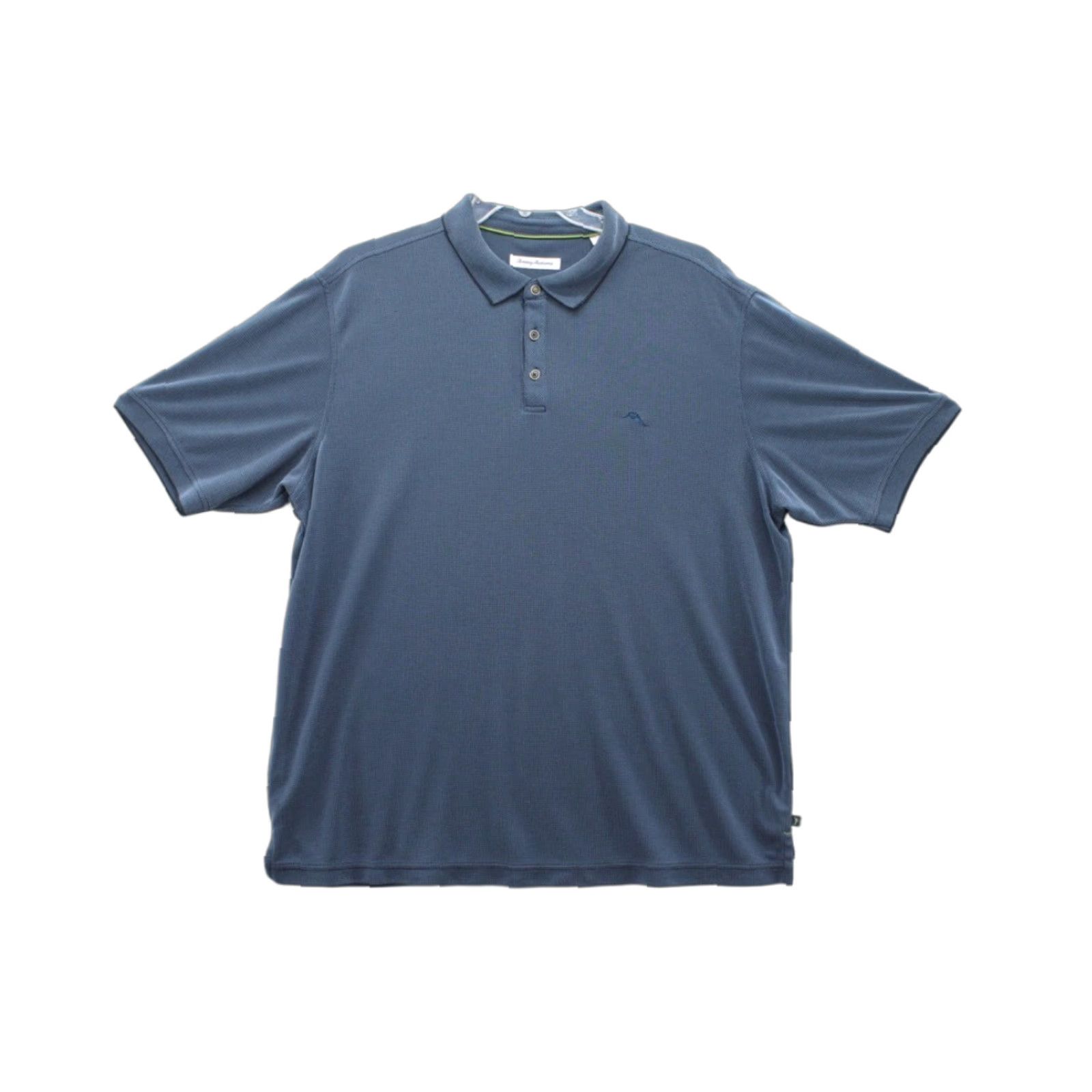 Tommy Bahama VINTAGE Tommy Bahama Golf Polo Shirt Men's 2XL Blue Micro Check Embroidered Marlin Logo Size US XXL / EU 58 / 5 - 1 Thumbnail