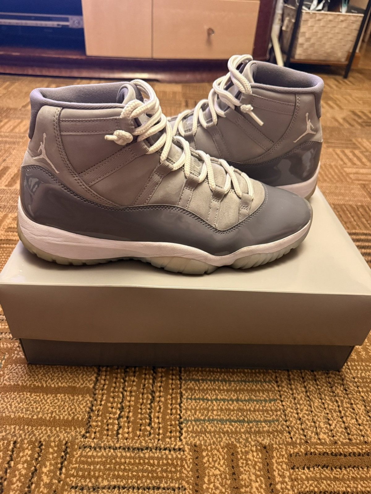Jordan Brand Jordan 11 Retro Cool Grey - Size 12 Size US 12 / EU 45 - 1 Thumbnail