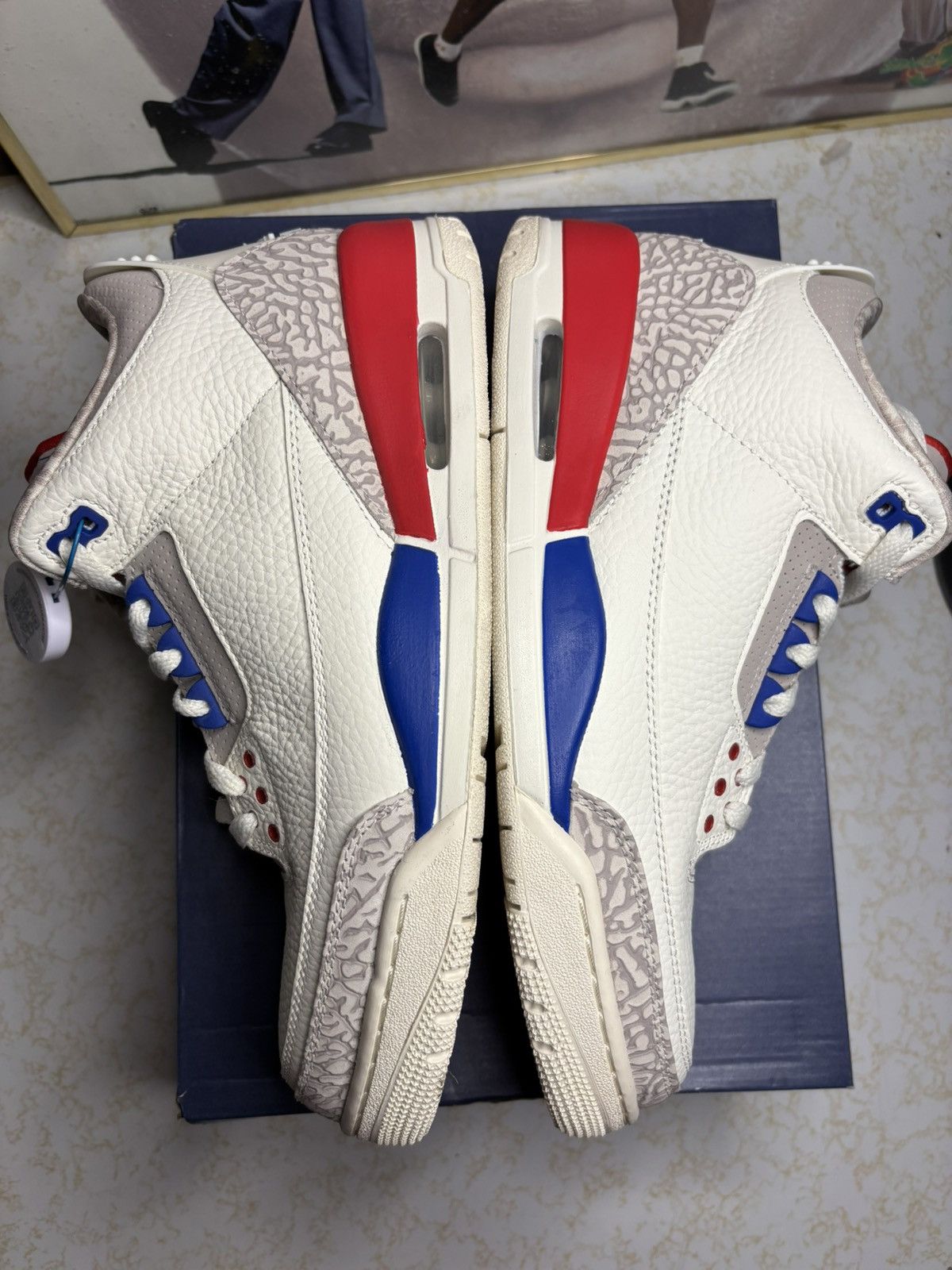 Jordan Brand Air Jordan 3 Retro international flight Size US 10 / EU 43 - 4 Thumbnail