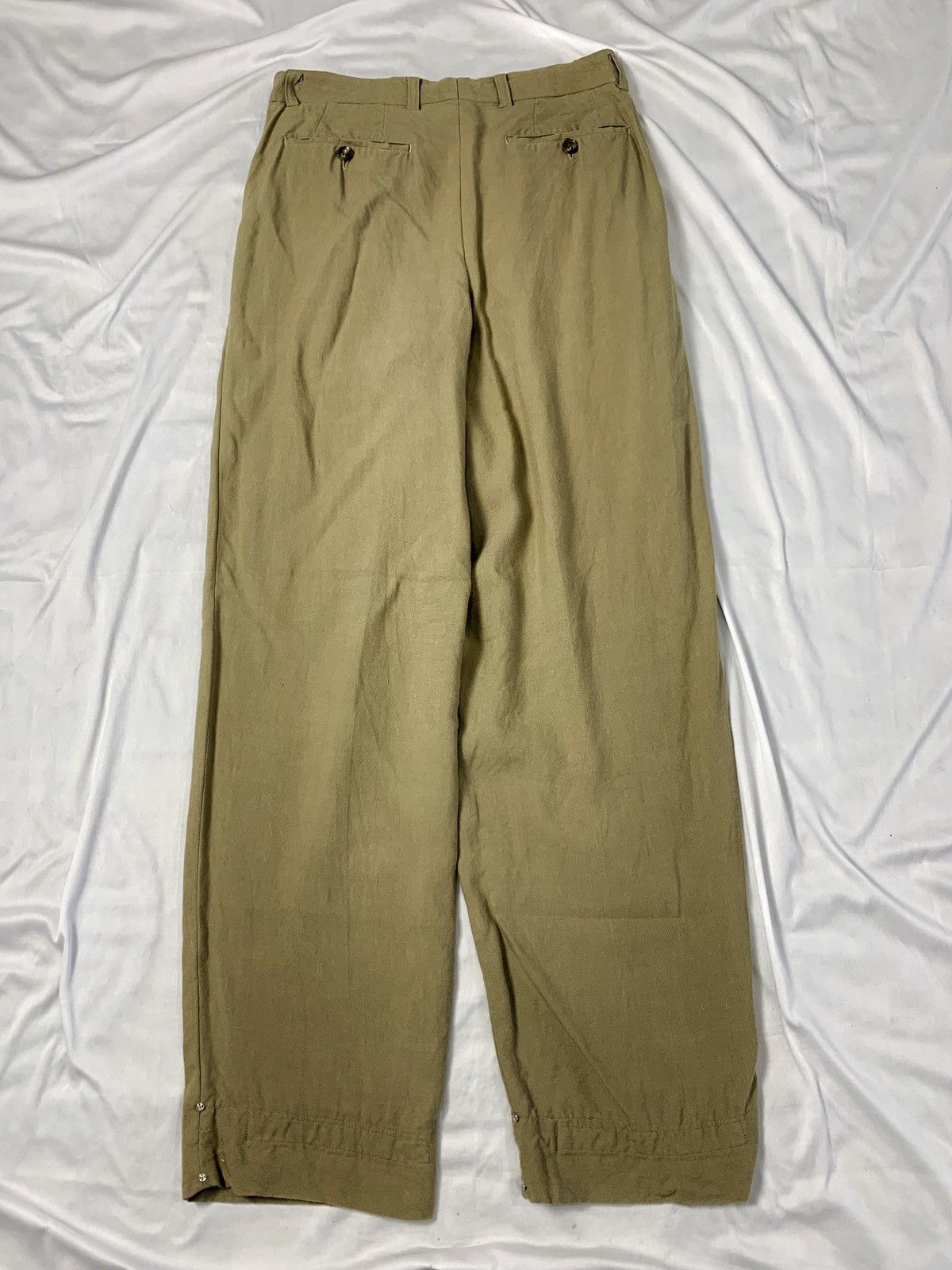 JUN MEN 80s jun men yohji yamamoto trousers double pleated pant Size US 30 / EU 46 - 8 Thumbnail