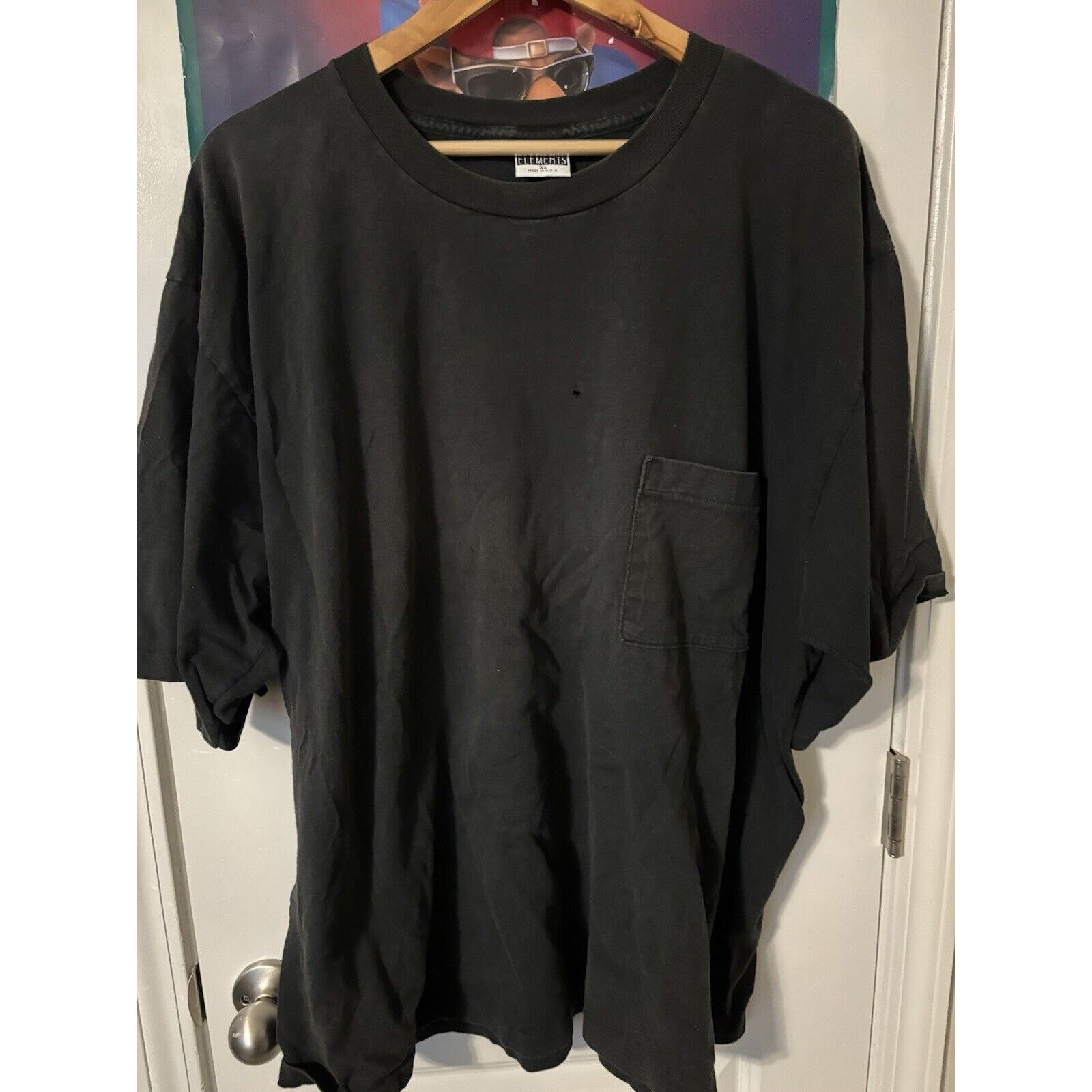 Other Vintage Faded Black Blank Shirt Size 3x Brand Made In USA Size US XXL / EU 58 / 5 - 2 Thumbnail