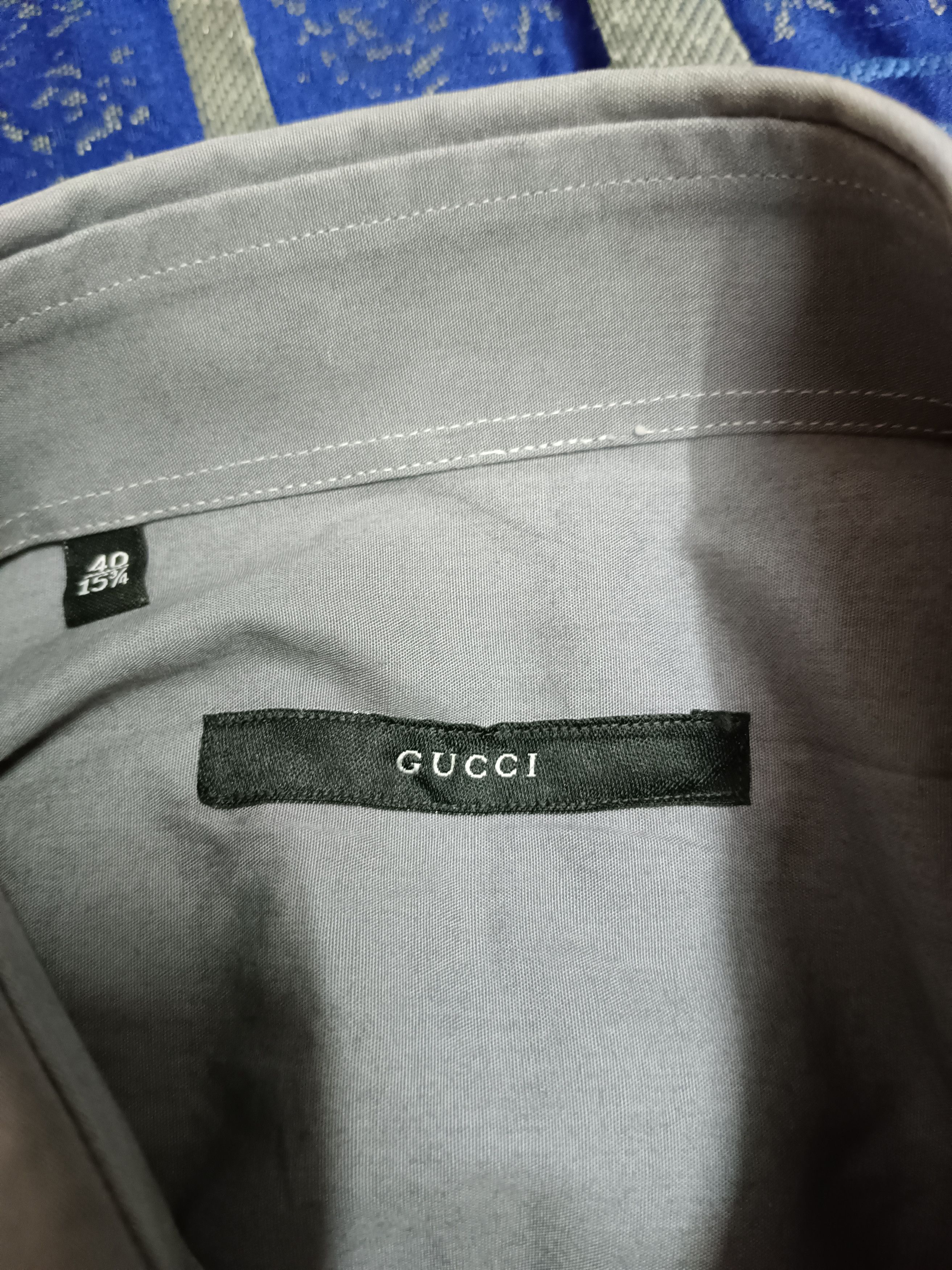 Gucci Tom Ford Era Plain Longsleeve Button Up Size US L / EU 52-54 / 3 - 14 Thumbnail
