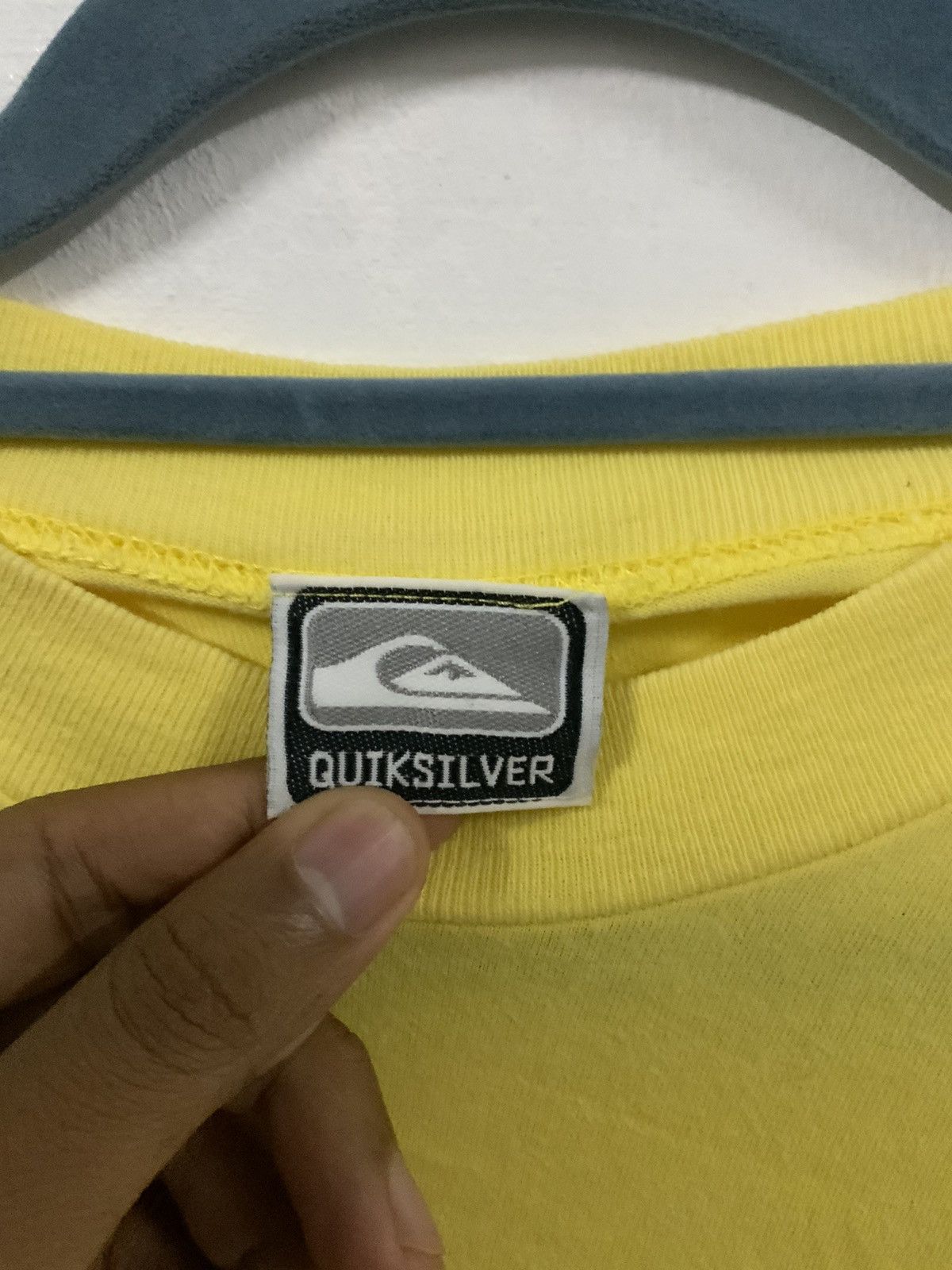 Japanese Brand Vintage Quikcilver Japan Made Loopwheel Tee Size US XL / EU 56 / 4 - 10 Thumbnail
