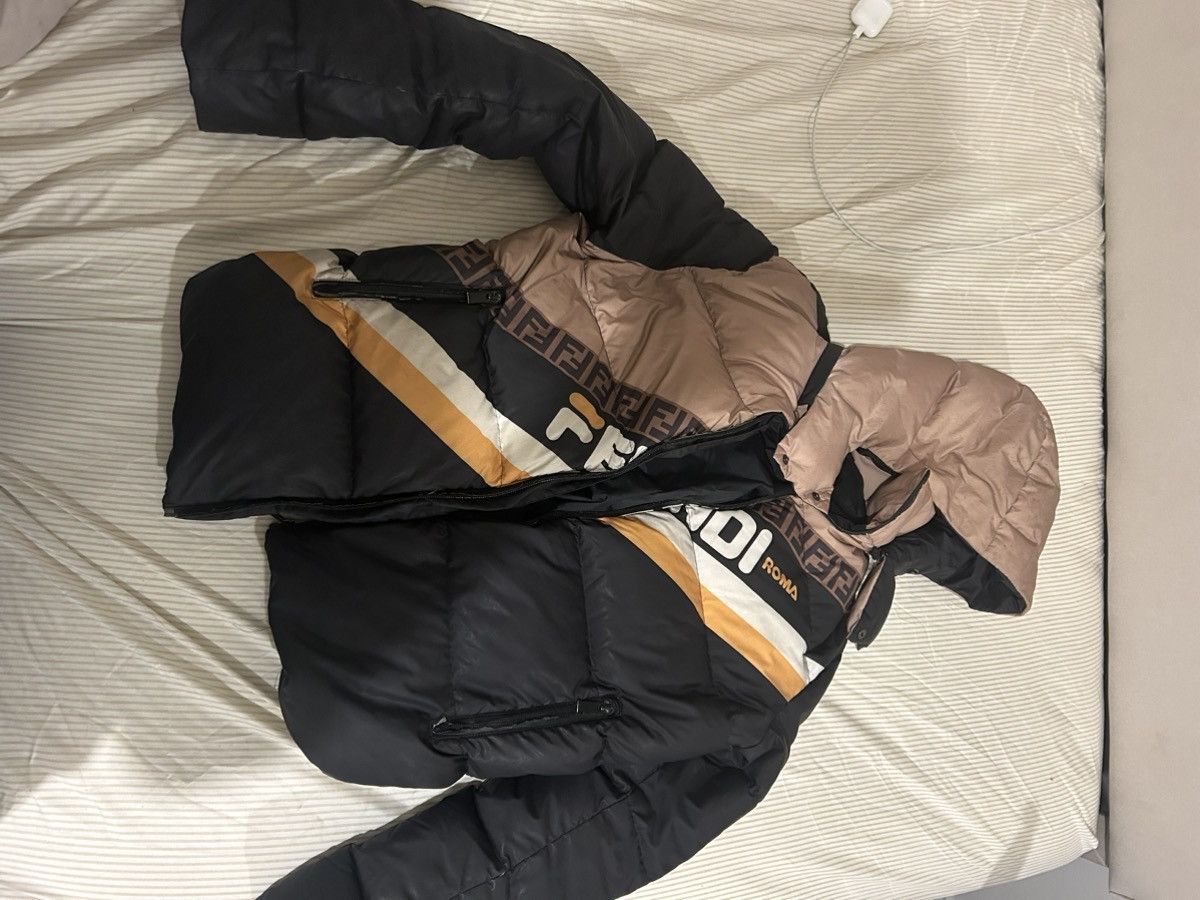 Fendi x Fila Fendi Mania Puffer Jacket Heavy Coats