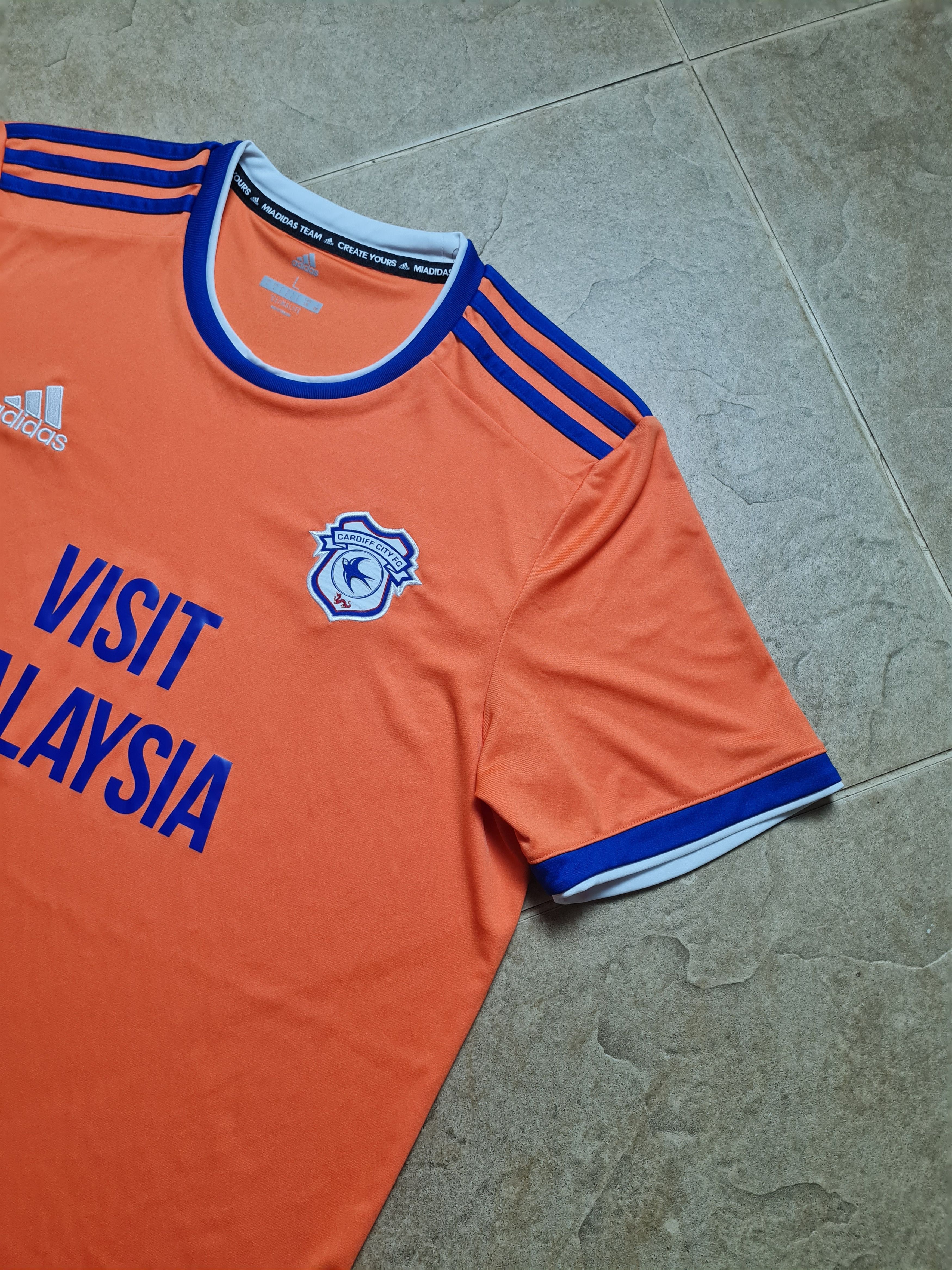 Adidas Jersey Soccer Adidas Cardiff City Football Shirt 2019/2020 L Size US L / EU 52-54 / 3 - 10 Thumbnail