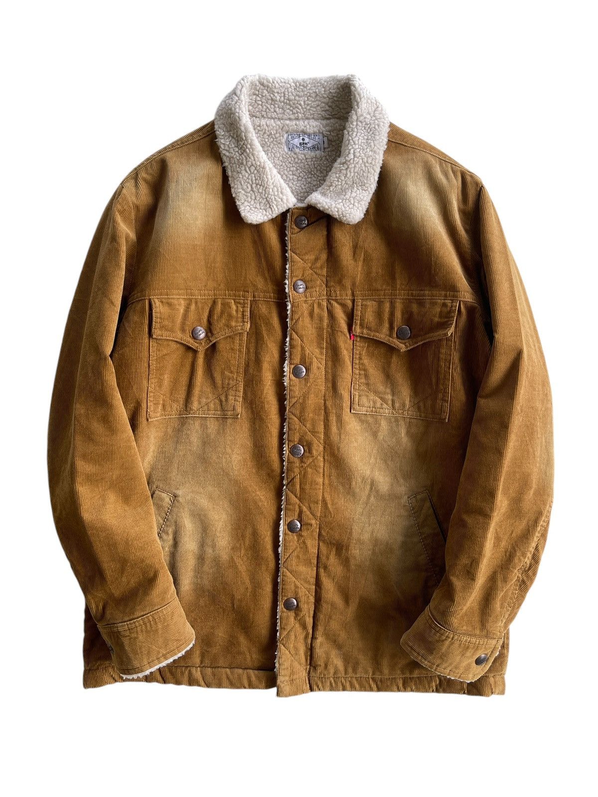 GRN GRN Union Made Corduroy Sherpa Jacket Size US L / EU 52-54 / 3 - 1 Thumbnail