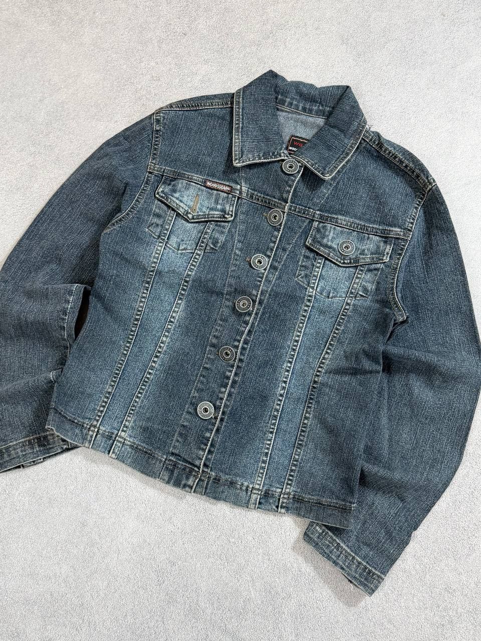 Japanese Brand Denim buttons hype hysteric glamour style denim jacket y2k Size US S / EU 44-46 / 1 - 7 Thumbnail