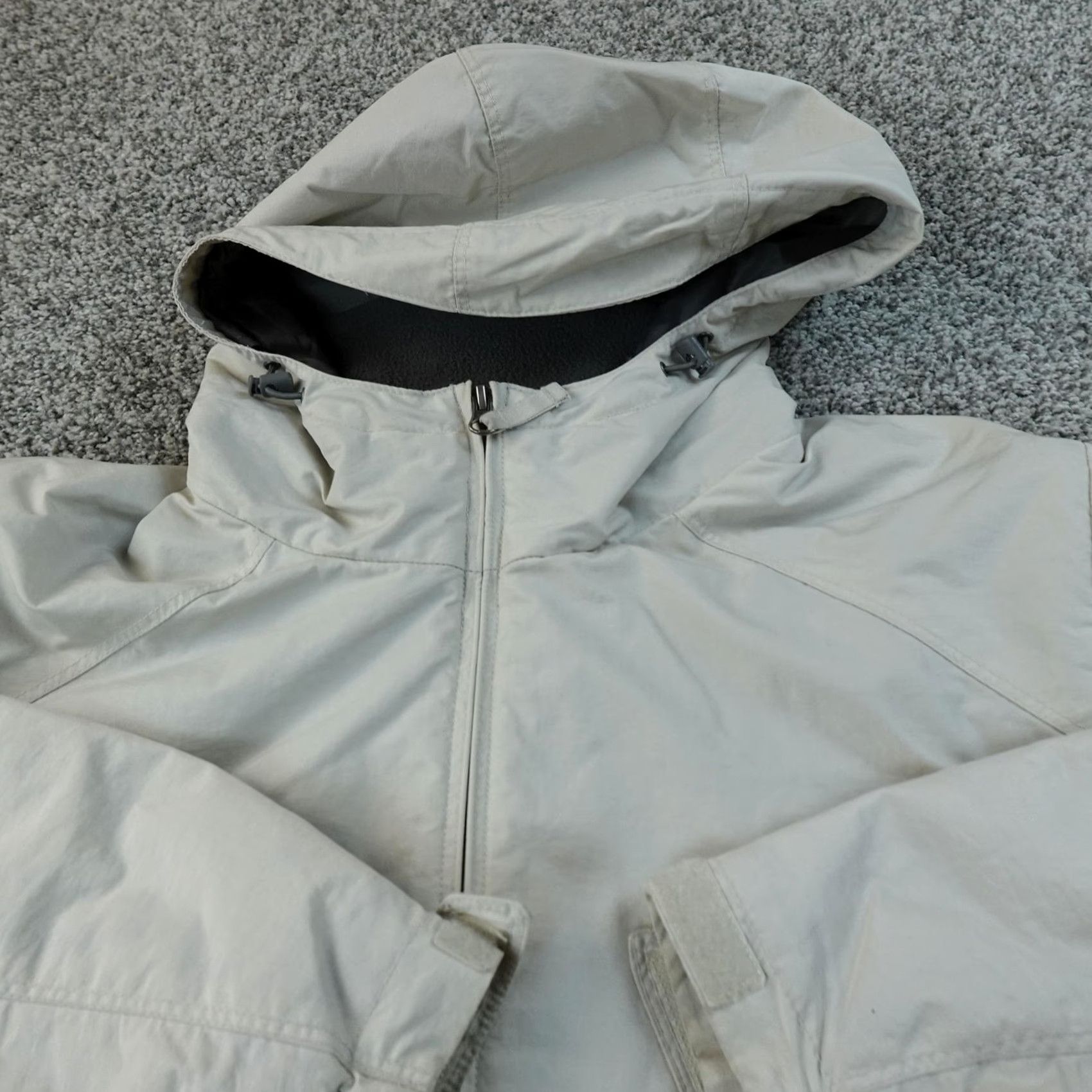 Eddie Bauer VINTAGE? No — Eddie Bauer Jacket Womens 2X Beige Insulated Full Zip Parka Coat Windbreaker Top Size XXL / US 16-18 / IT 52-54 - 3 Thumbnail
