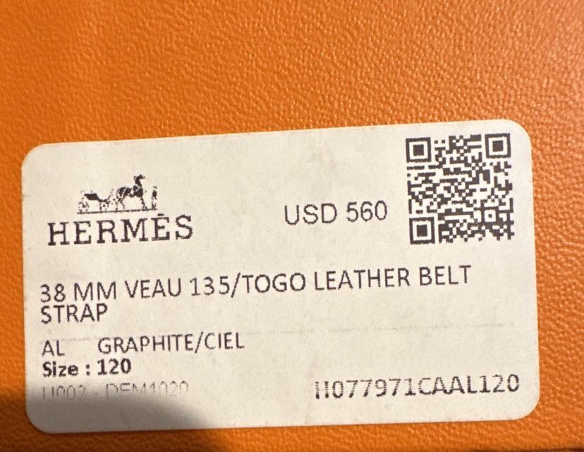 Hermes Hermes belt men’s pre owned with box 38 Size 38 - 4 Thumbnail