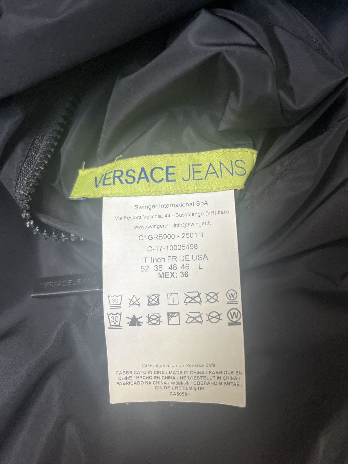 Versace Jeans Couture Versace Jeans windbreaker reversible Size US L / EU 52-54 / 3 - 6 Thumbnail