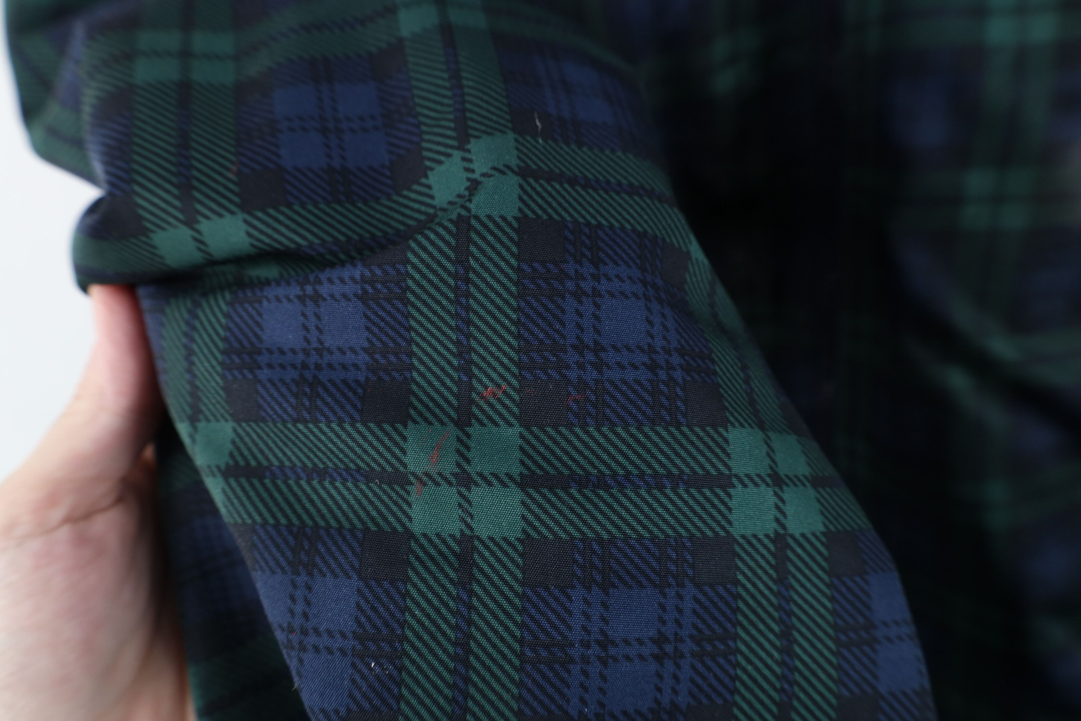 Lands' End Vintage 90s Lands End Lined Squall Bomber Jacket Plaid Size US XXL / EU 58 / 5 - 8 Thumbnail