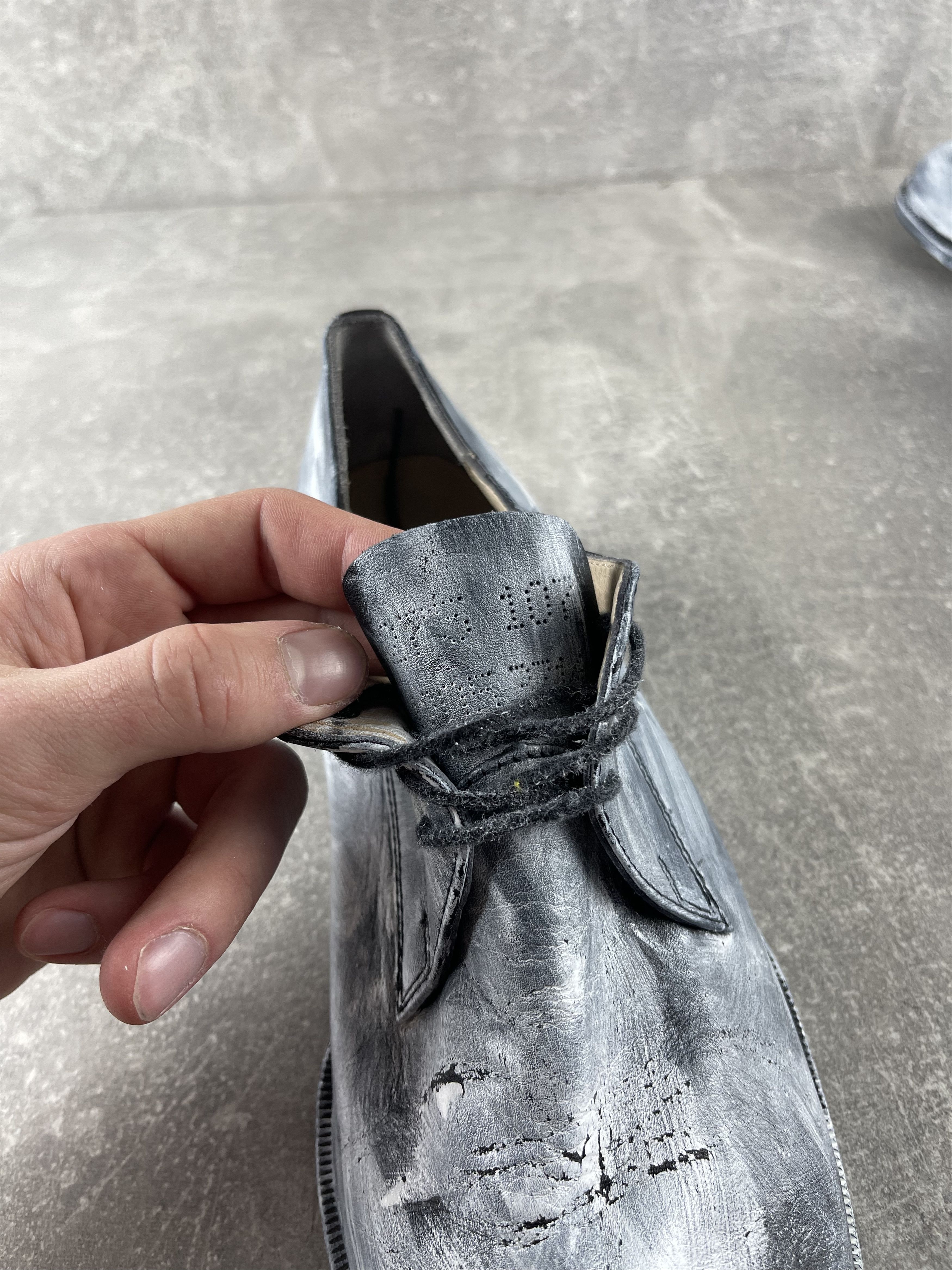 Other Avant garde painted maison margiela style leather boots Size US 9.5 / EU 42-43 - 13 Thumbnail