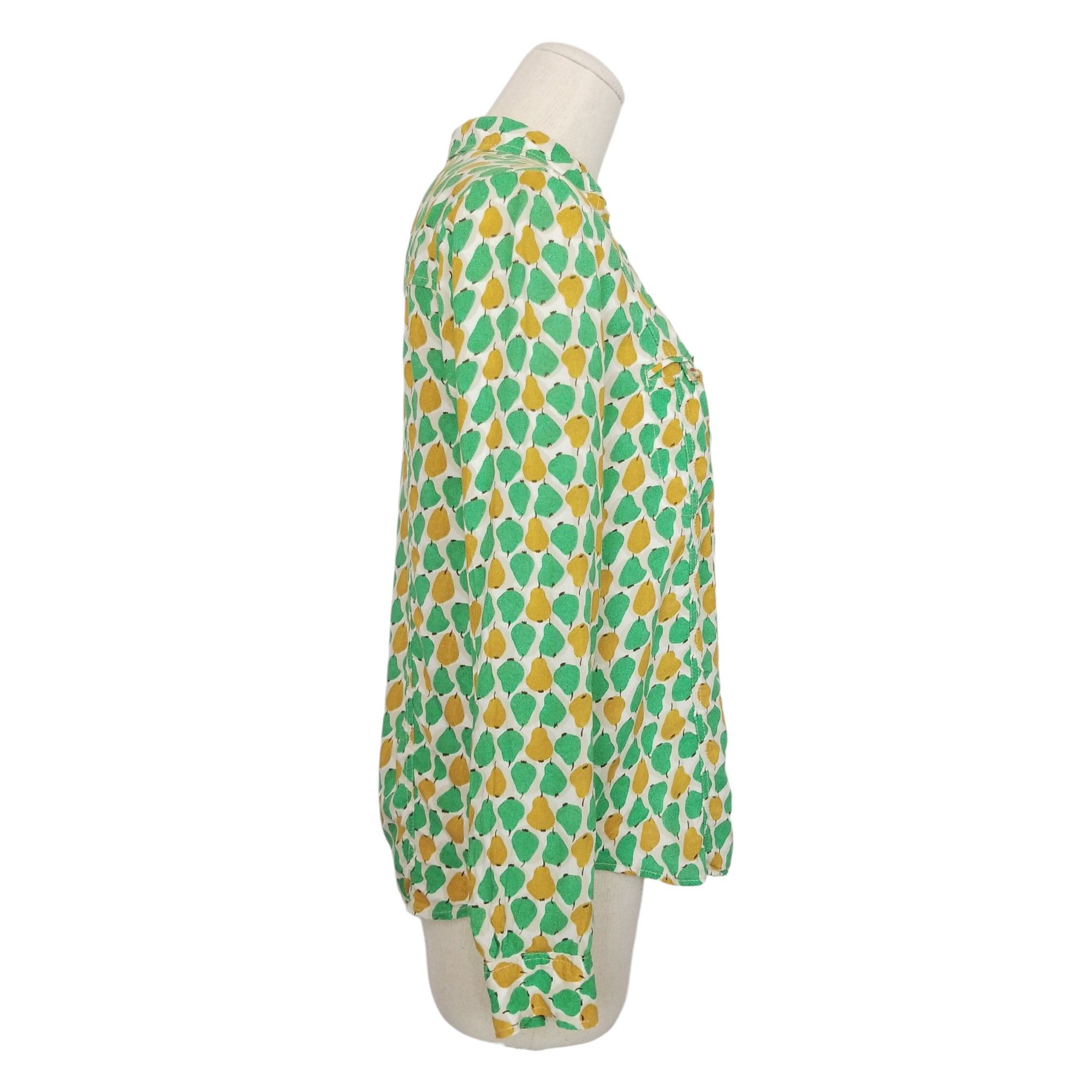 Anthropologie 52 Conversations by Anthropologie Bosc Lady Pears Shirt Size XS / US 0-2 / IT 36-38 - 5 Thumbnail