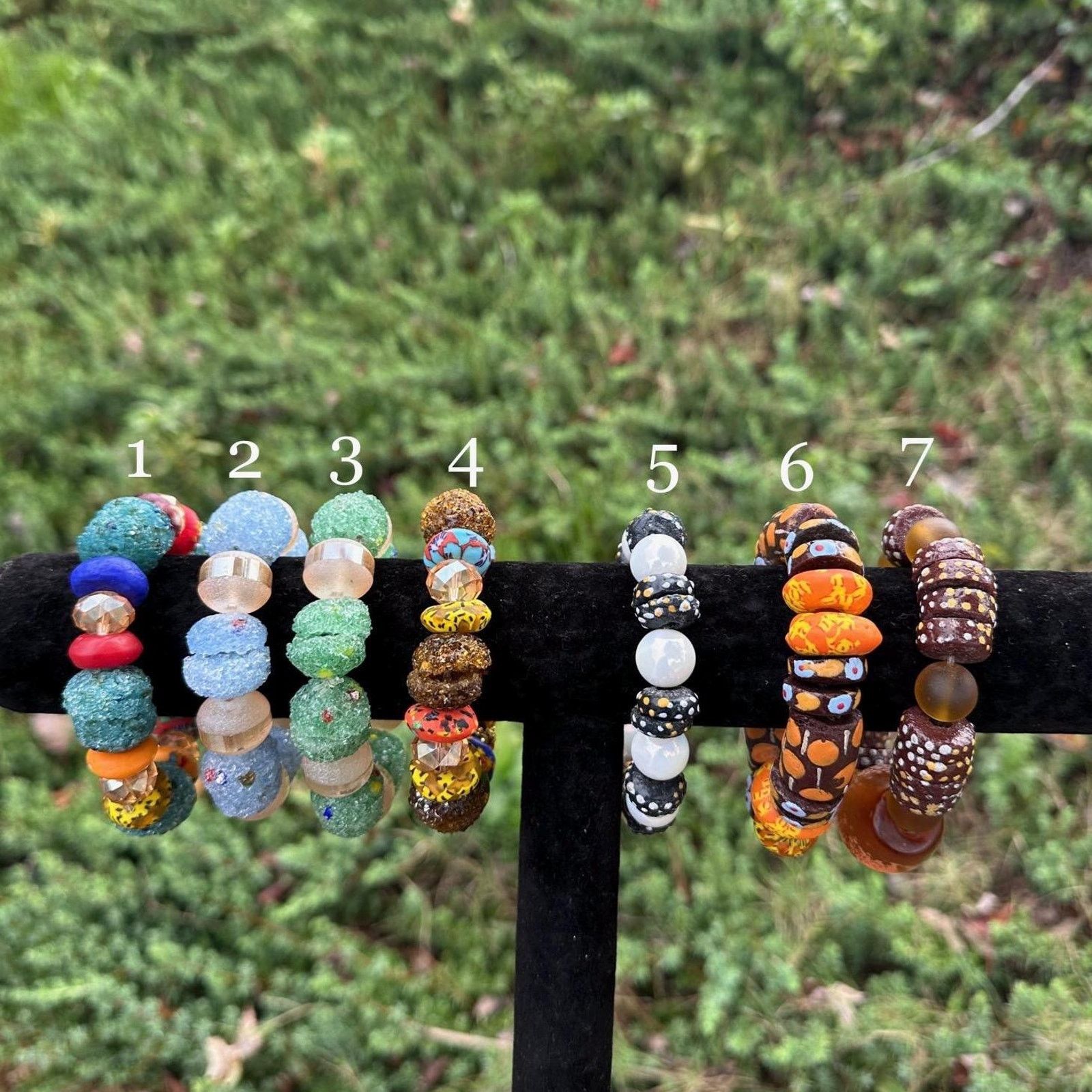Other Jumbo Ghanain sugar bead bracelet & Handpaint bead bracelets Size ONE SIZE - 1 Thumbnail