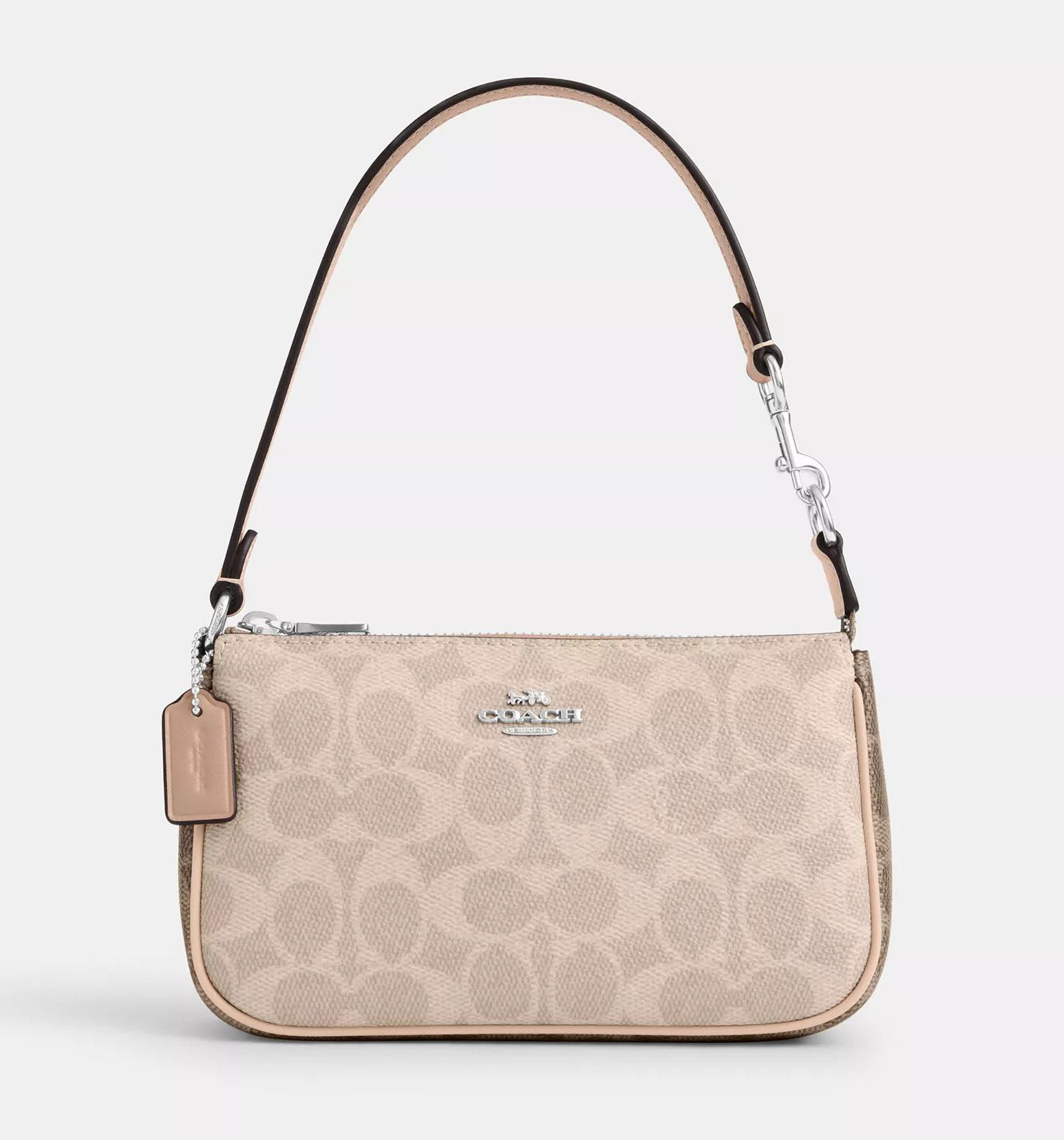 Coach Nolita 19 In Blocked Signature Canvas CY236 Size ONE SIZE - 7 Thumbnail