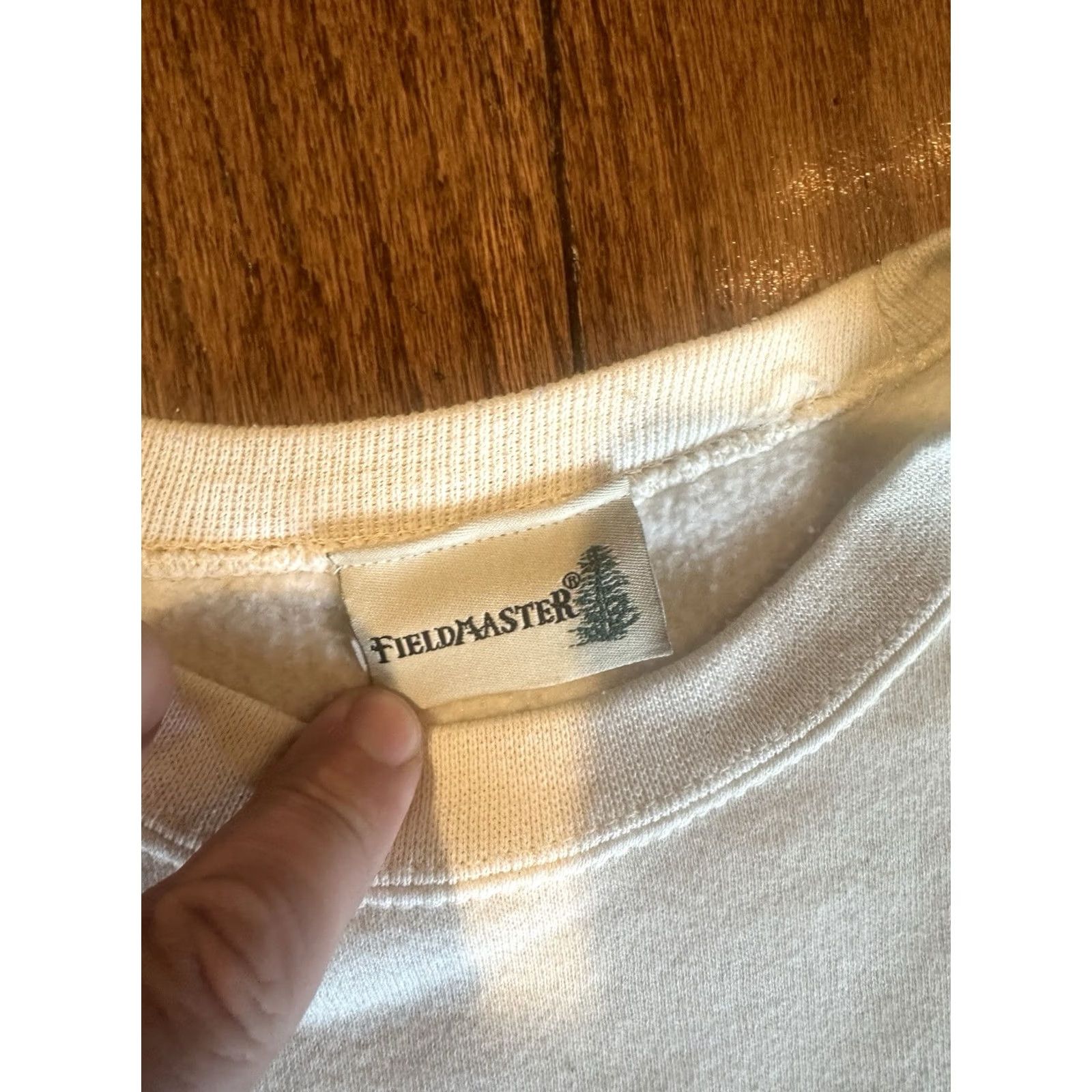 Vintage VINTAGE North American Sportsman Field Master 2XL Tan Crewneck Sweatshirt Men Buck 90s Crew Neck Pullover Size US XXL / EU 58 / 5 - 3 Thumbnail