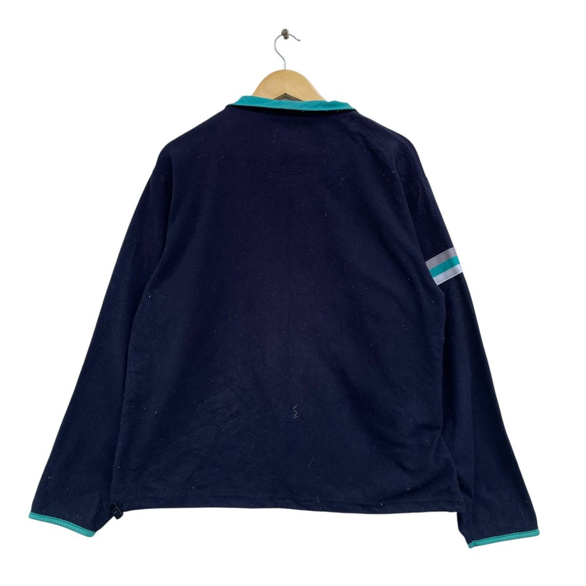 MLB 💥Vintage Seattle Mariners Baseball Fleece Jacket Size US M / EU 48-50 / 2 - 2 Thumbnail