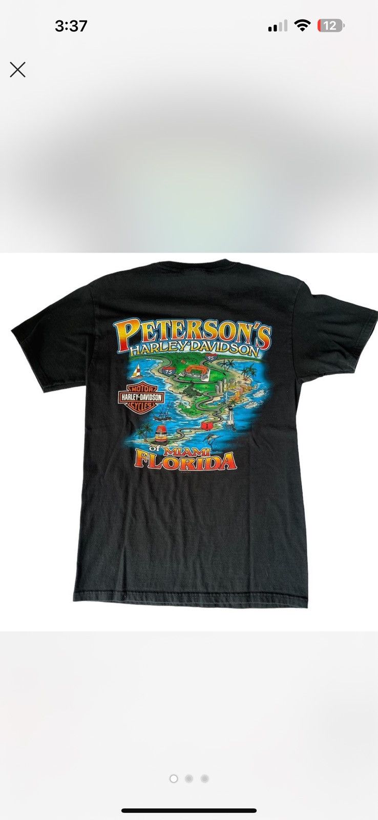 Harley Davidson Vintage Harley Davidson Miami Tee Size US S / EU 44-46 / 1 - 1 Thumbnail