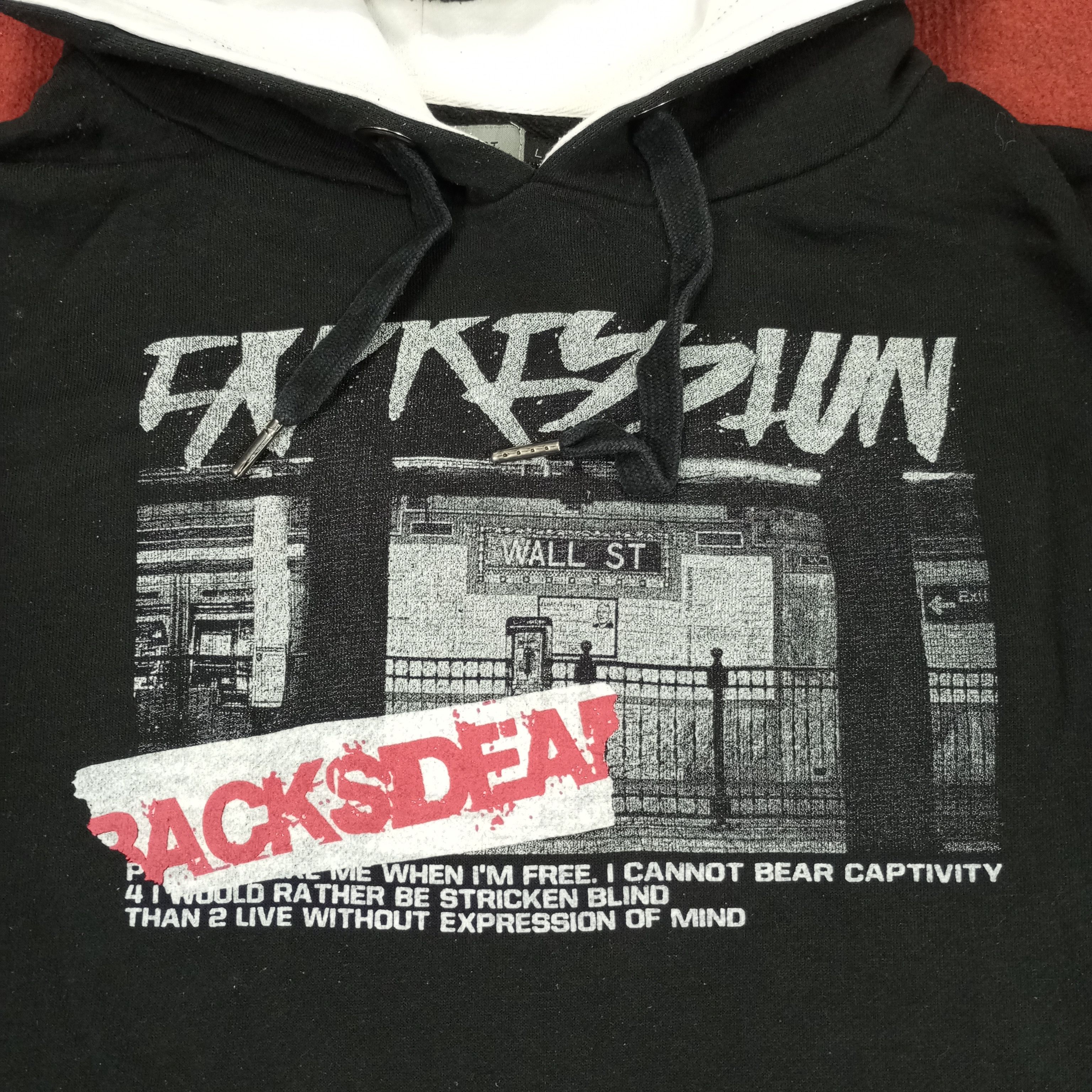 Japanese Brand × Vintage Rock Punk Style Hoodies Streetwear Size US L / EU 52-54 / 3 - 2 Thumbnail