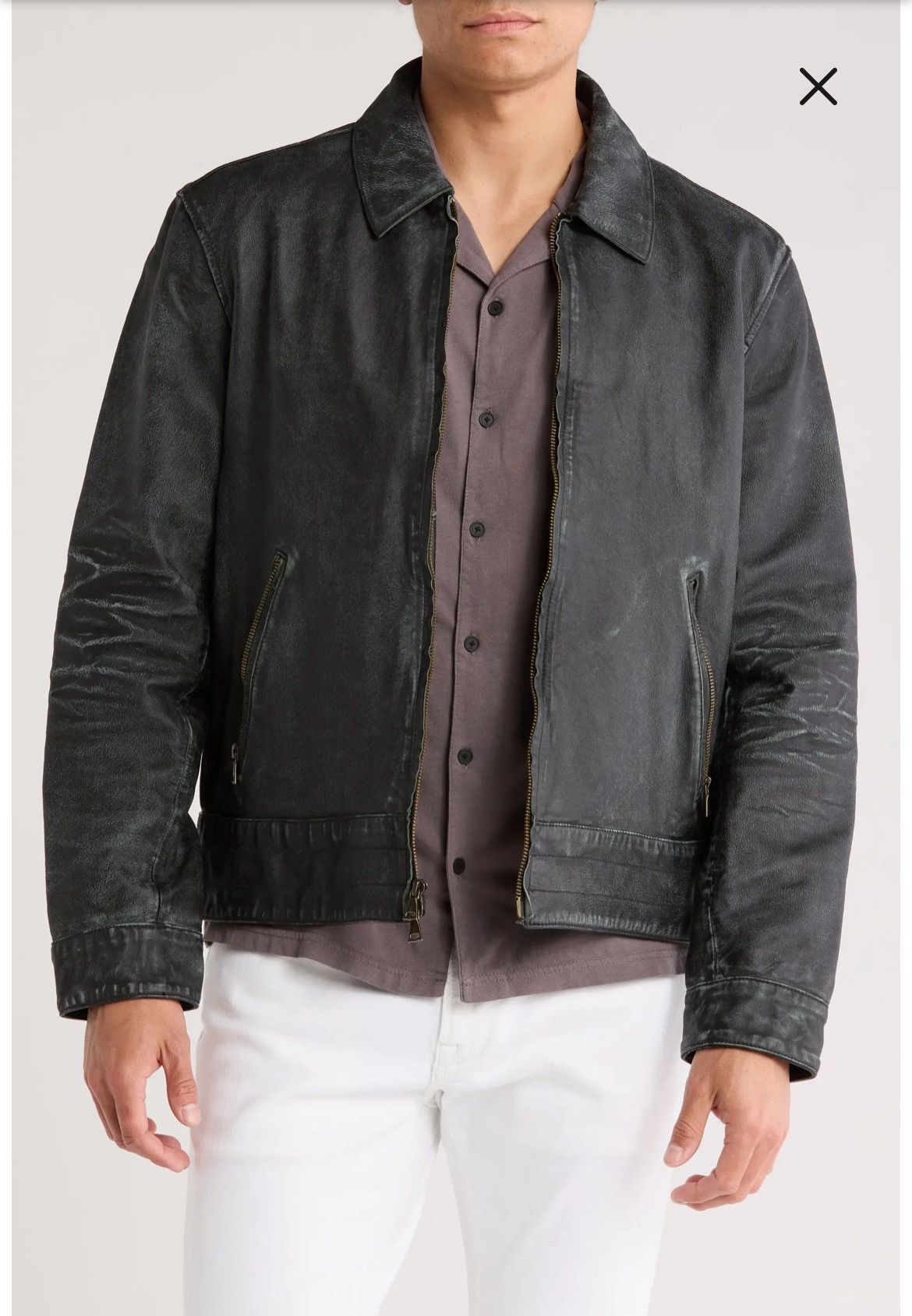 John Varvatos Sorcha biker jacket. Size EU 56 USA 46 Size US XL / EU 56 / 4 - 1 Thumbnail